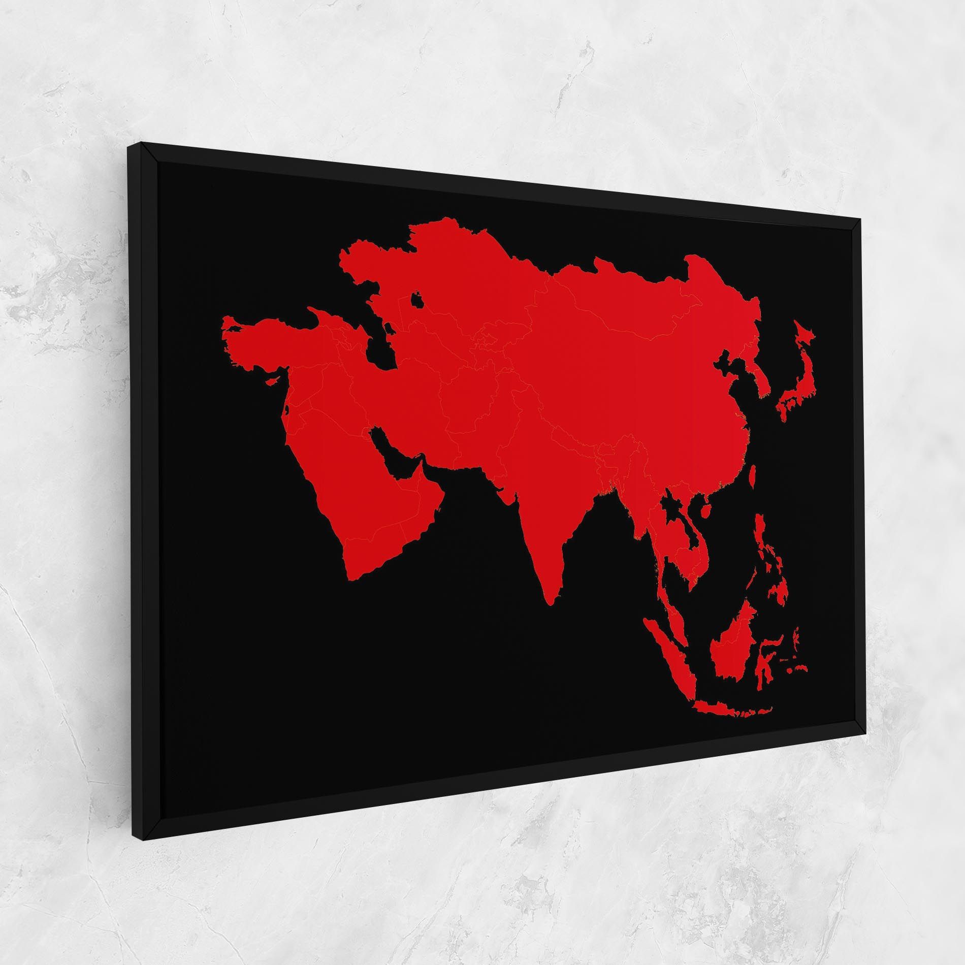 Asia Map mockup 1