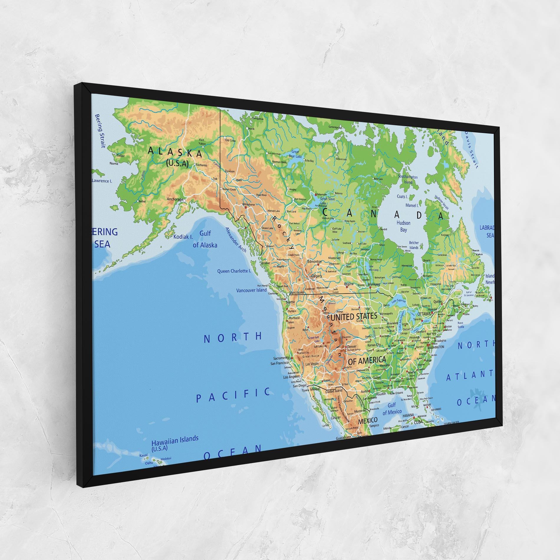 Leinwandbild Canada mockup 1