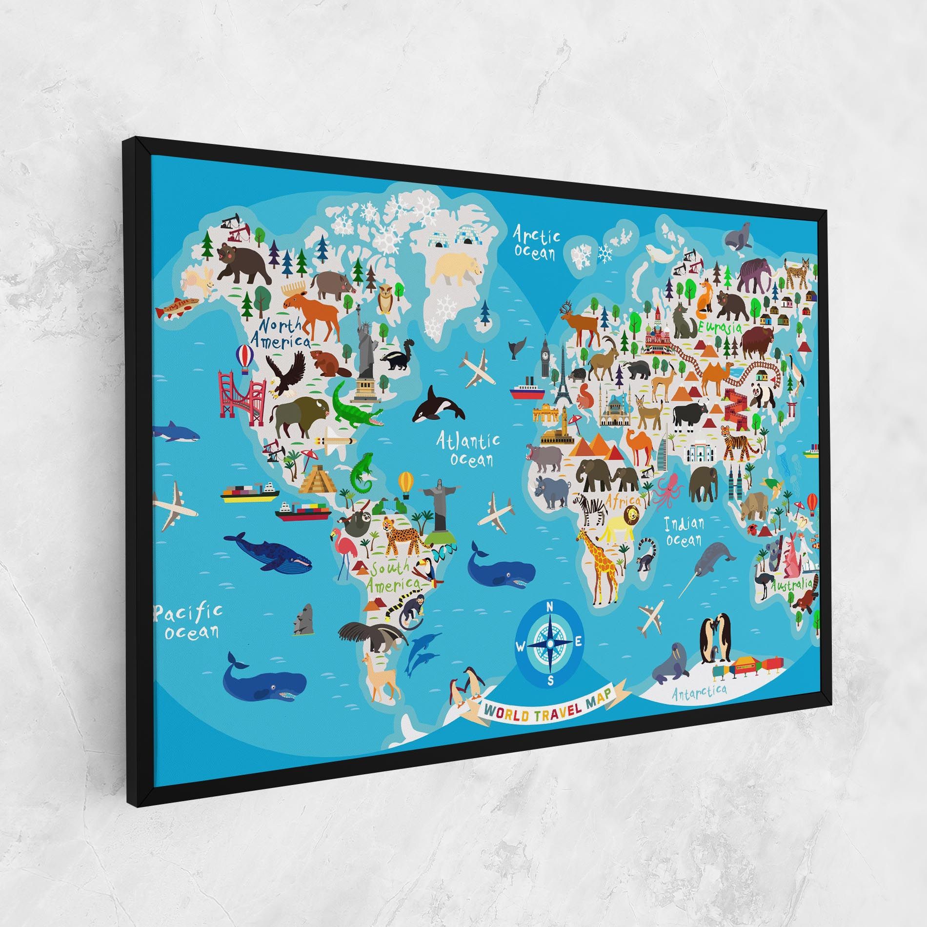 Travel Map mockup 1
