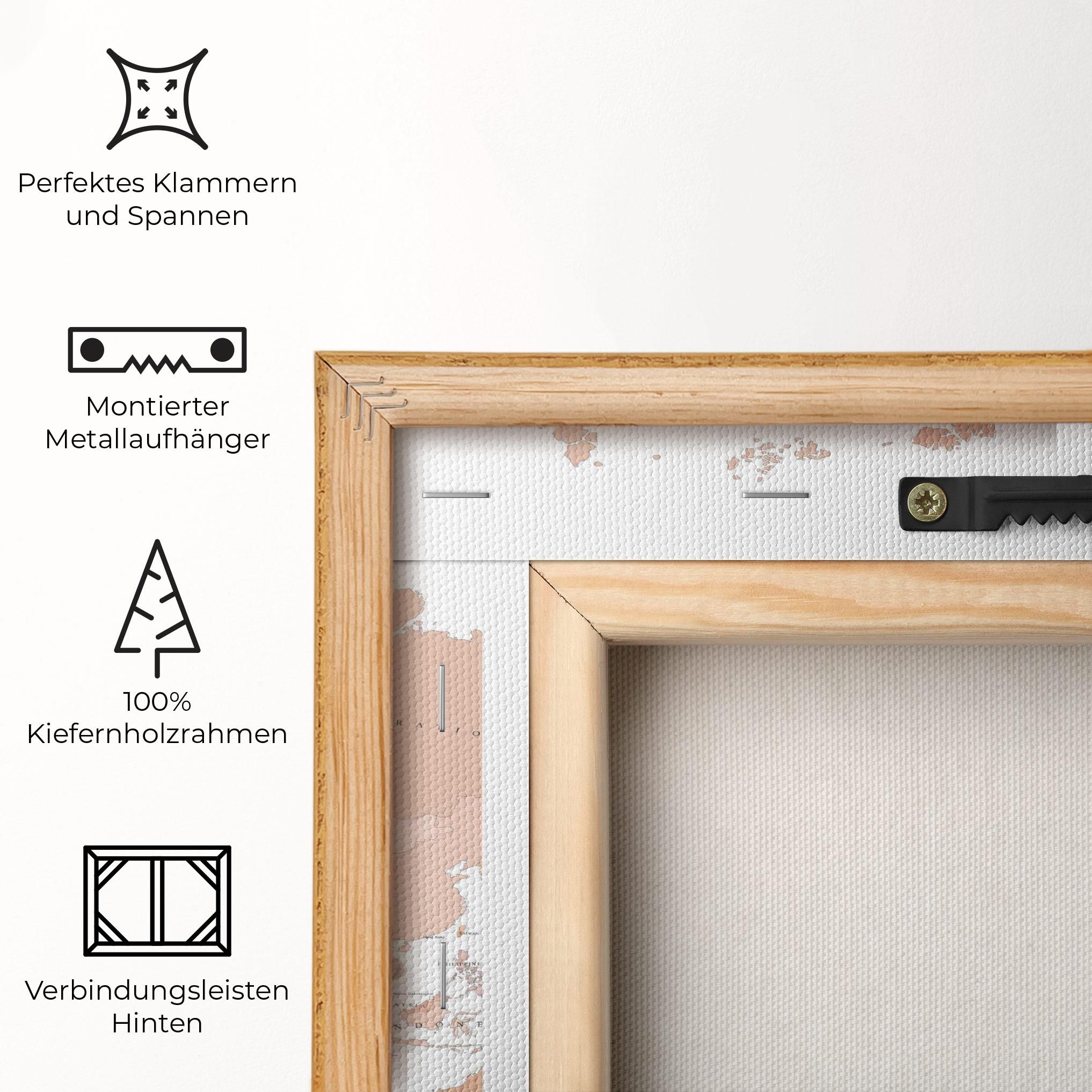 Pink World Map mockup 5