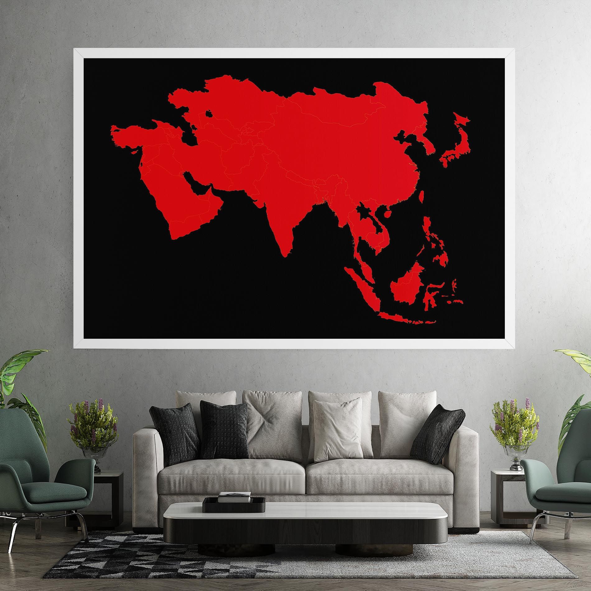 Asia Map mockup 7