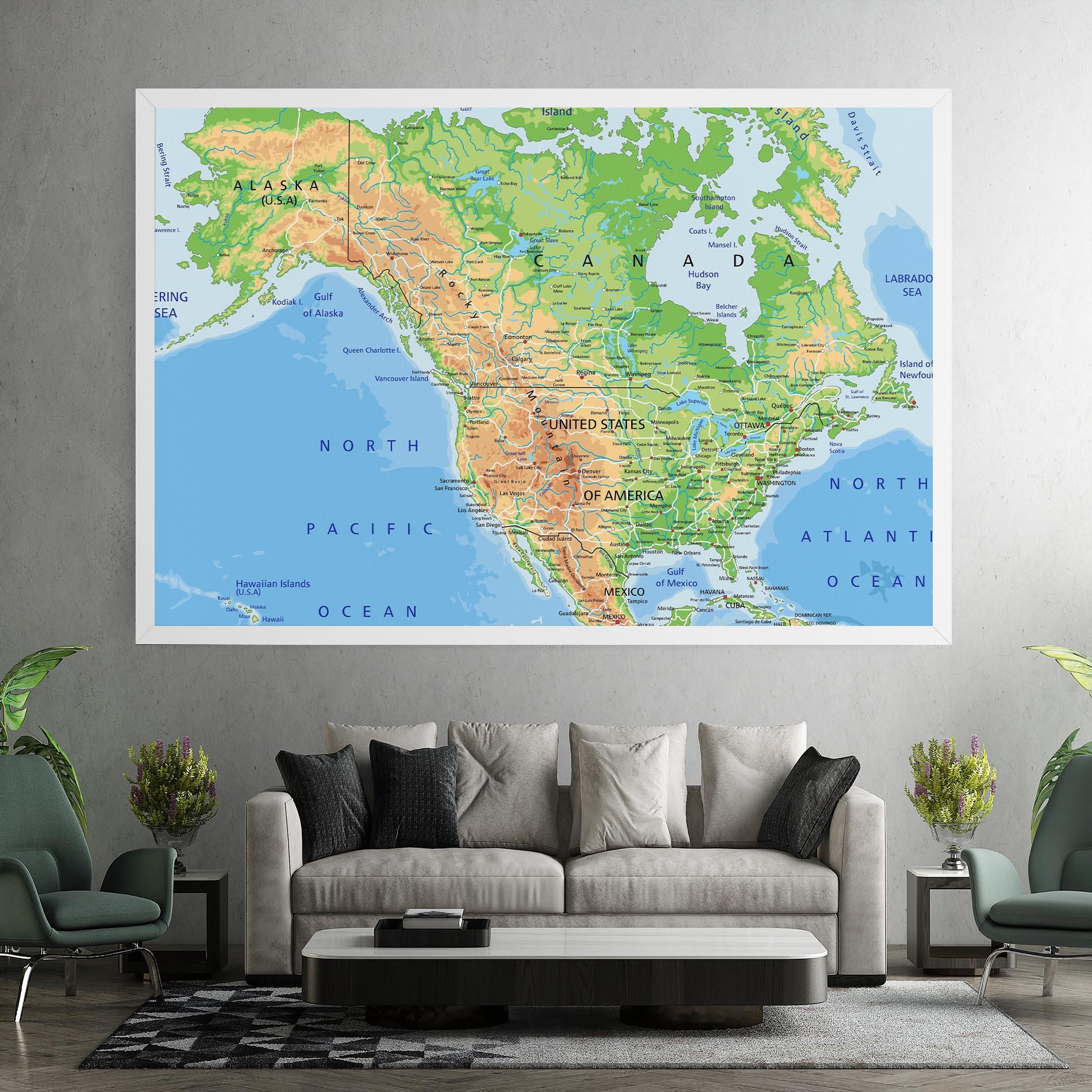 Leinwandbild Canada mockup 7