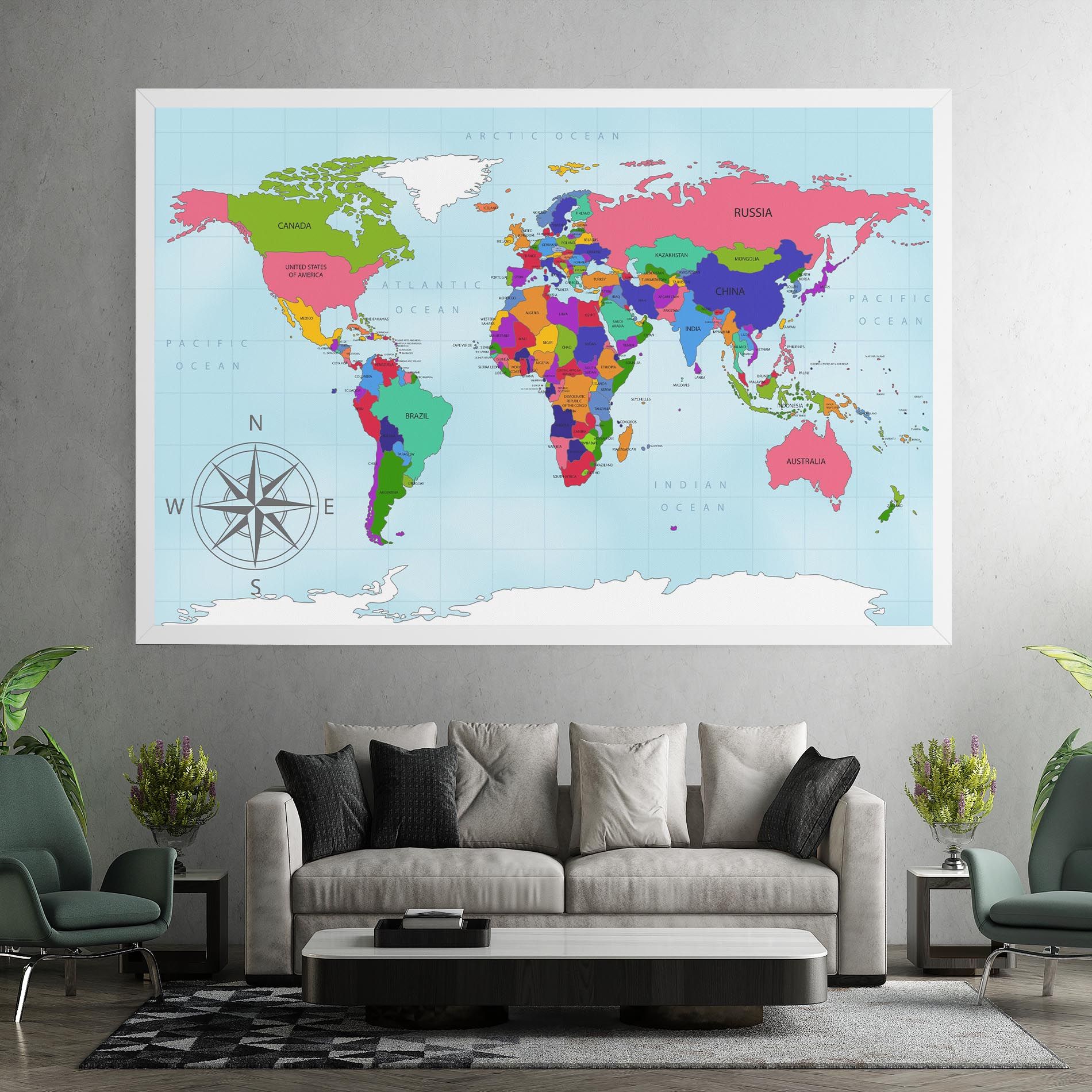 Colorful Continents mockup 7