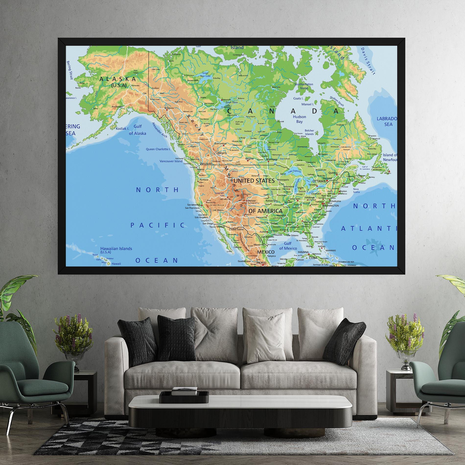 Leinwandbild Canada mockup 7