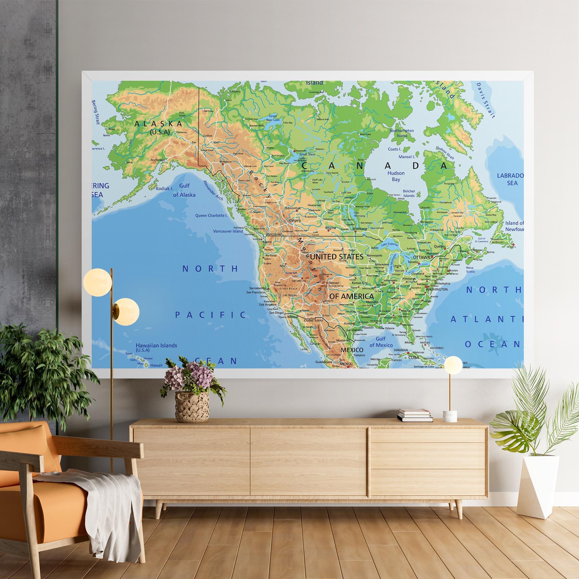 Leinwandbild Canada mockup 9