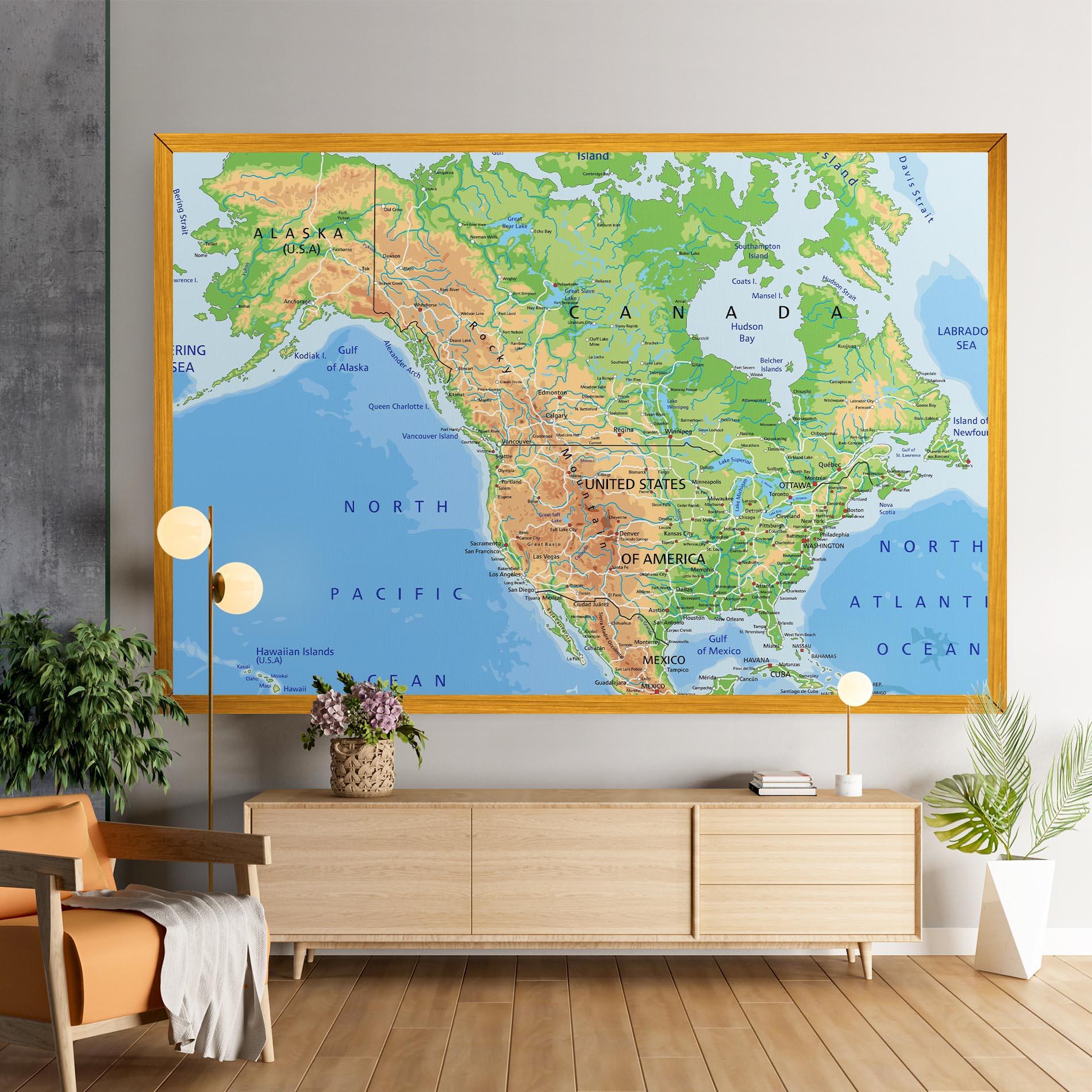 Leinwandbild Canada mockup 9