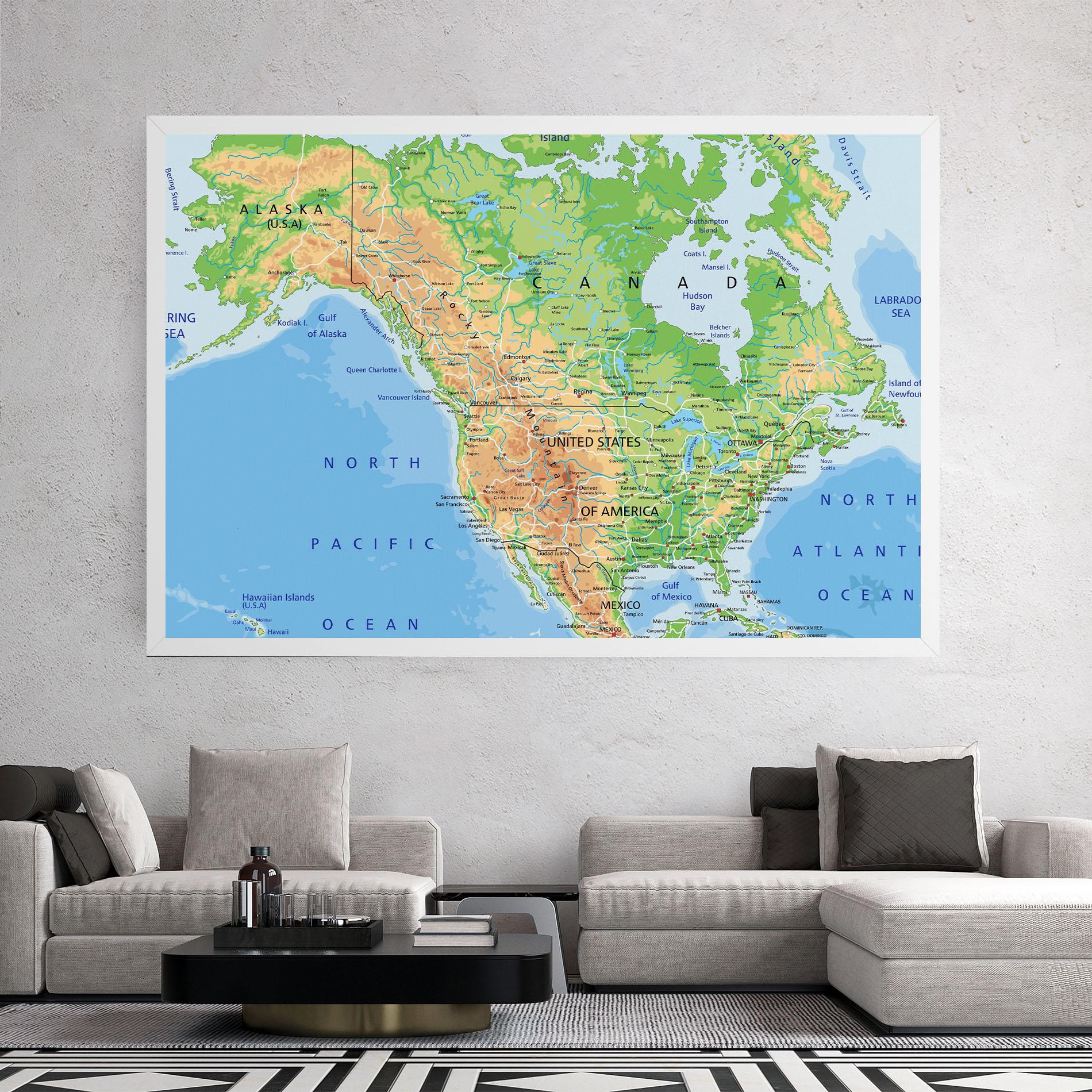 Leinwandbild Canada mockup 2