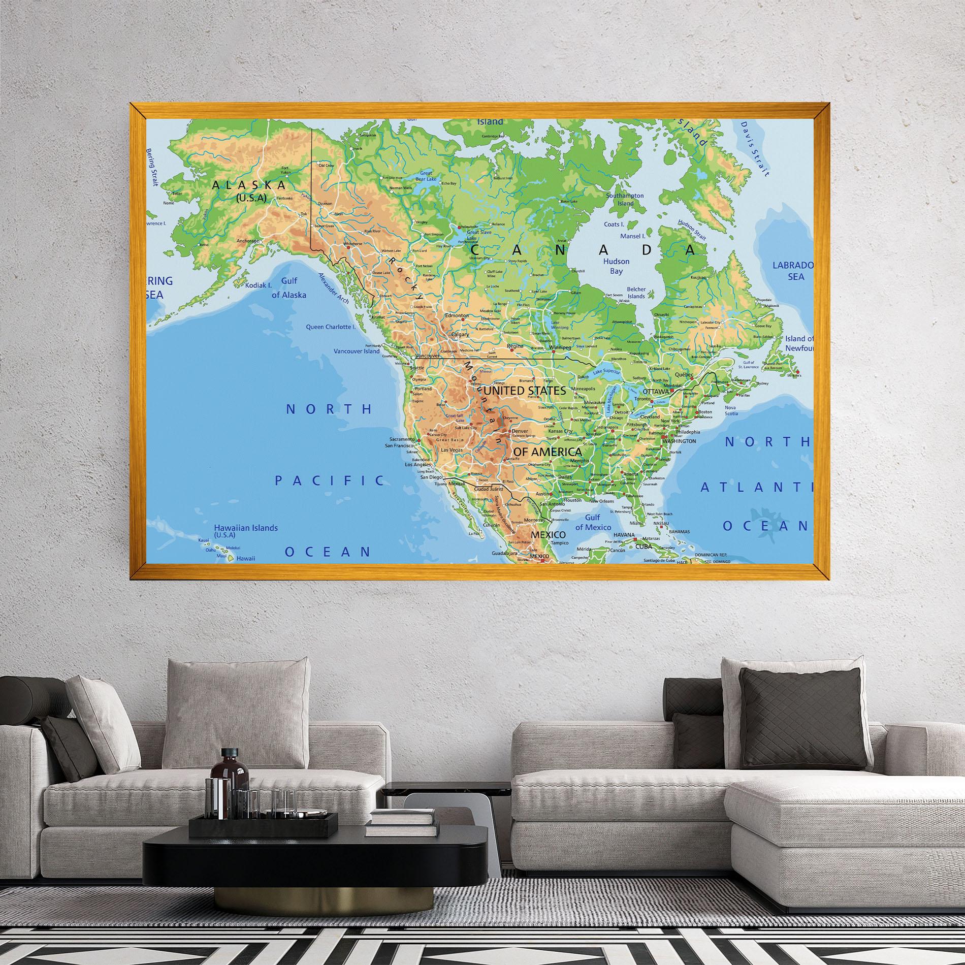 Leinwandbild Canada mockup 2