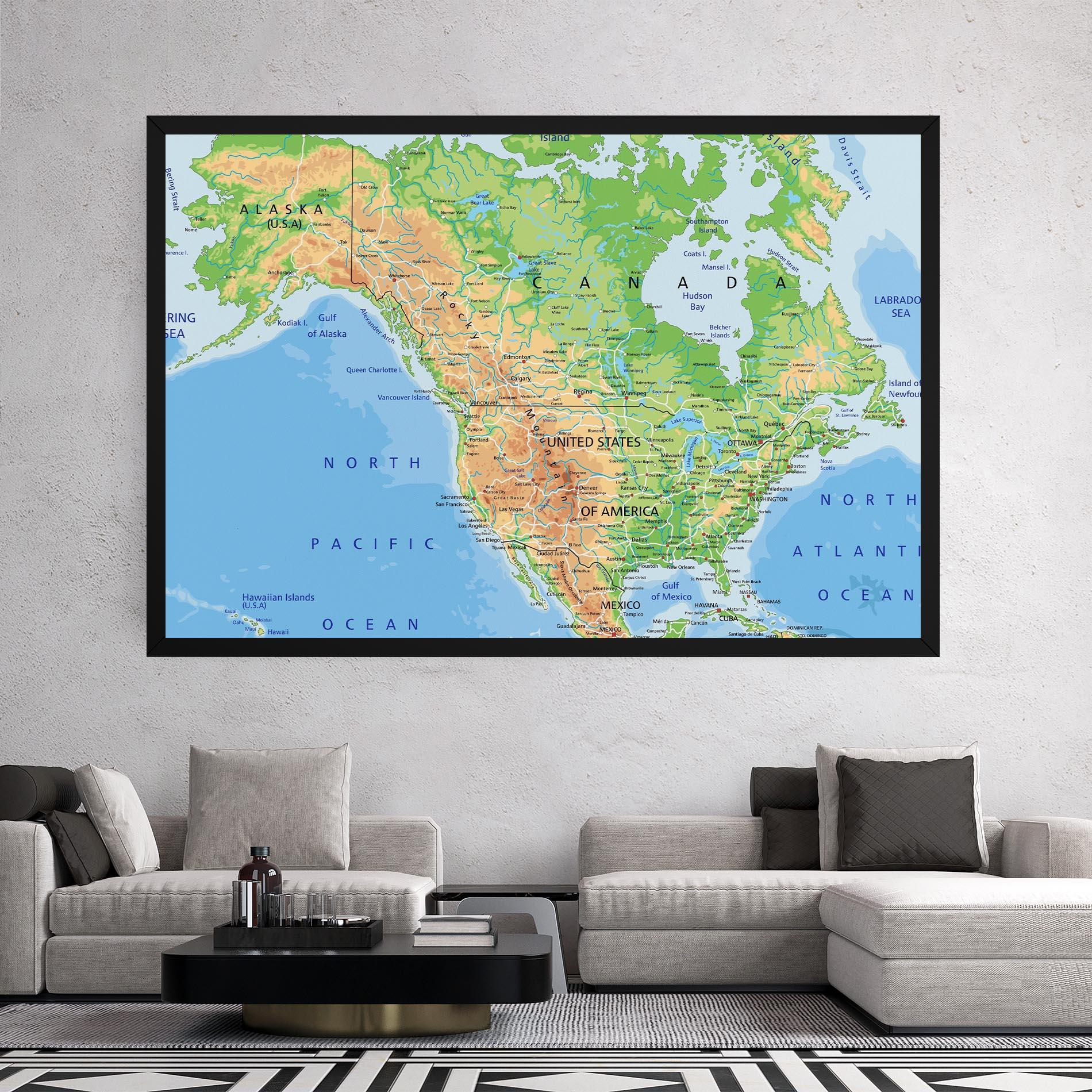 Leinwandbild Canada mockup 2