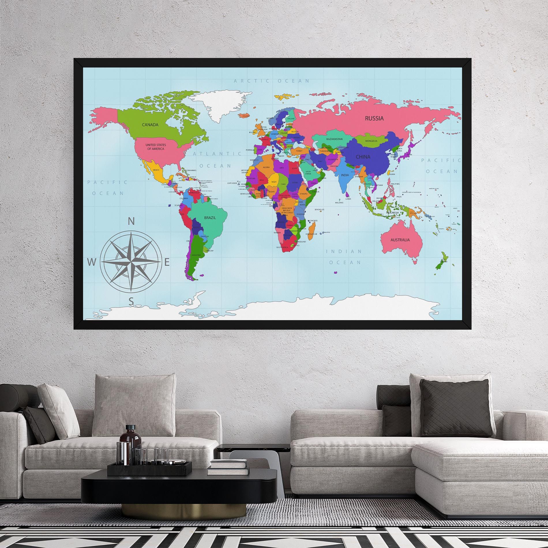 Colorful Continents mockup 2