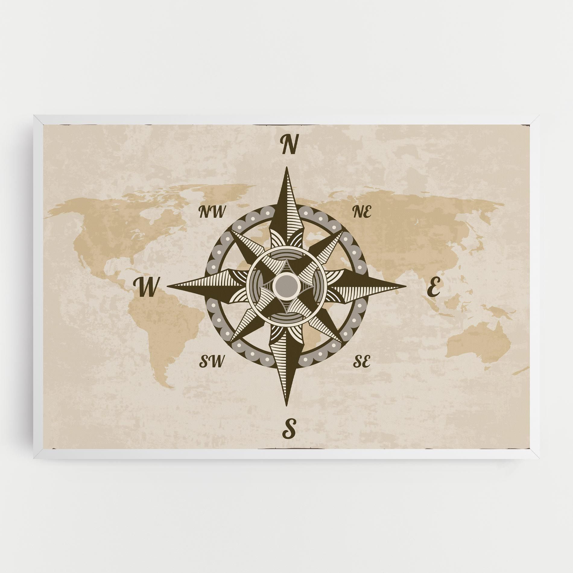 Nautical Compass mockup 0