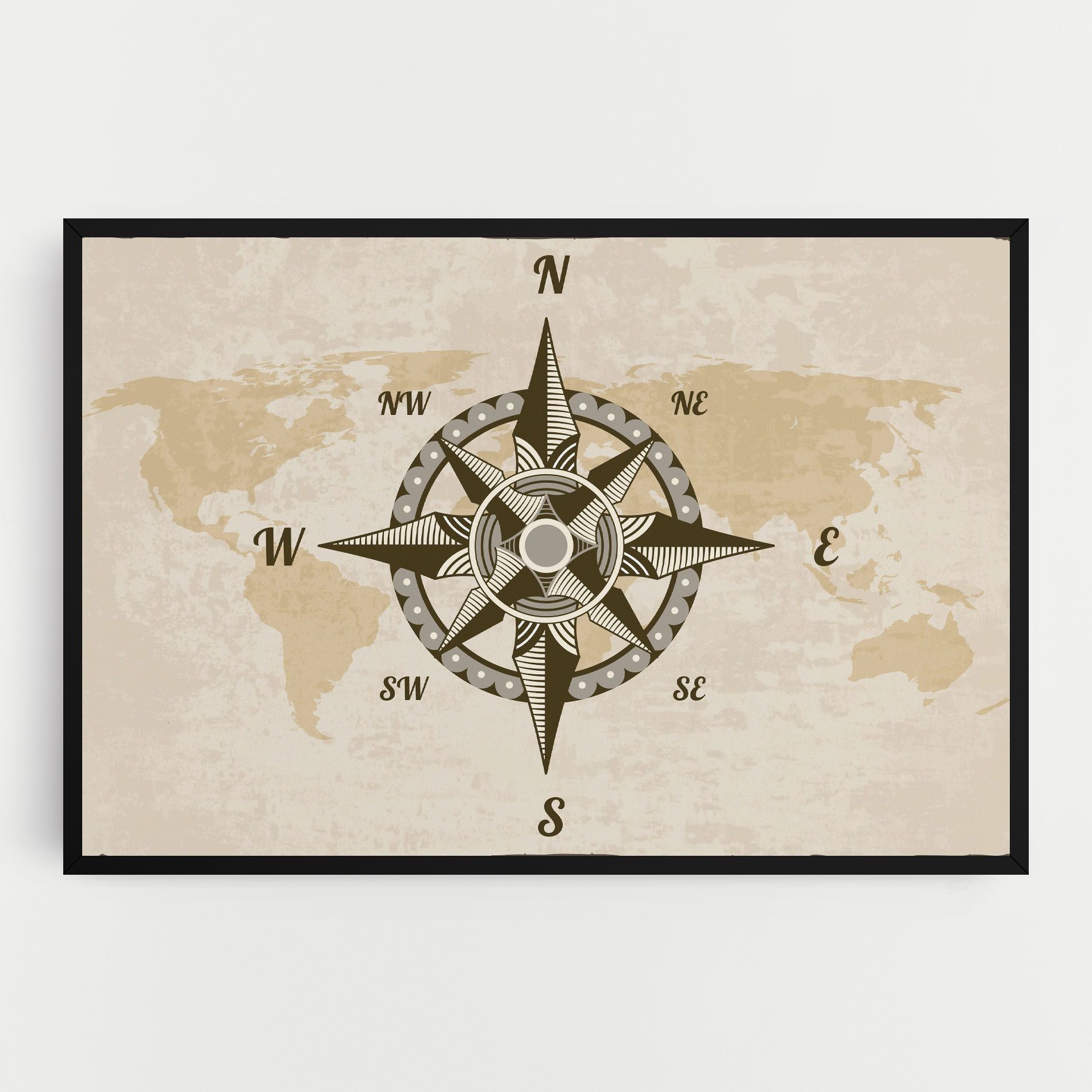 Nautical Compass mockup 0