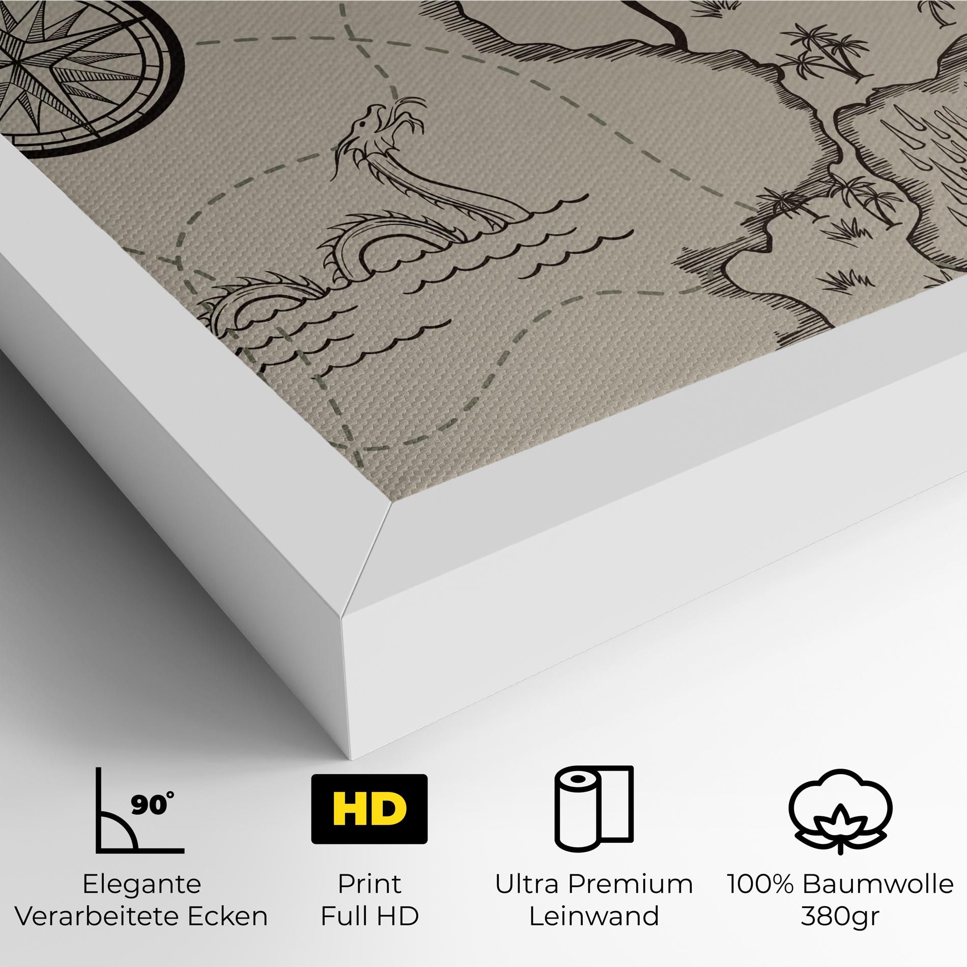 Cream Island Map mockup 4