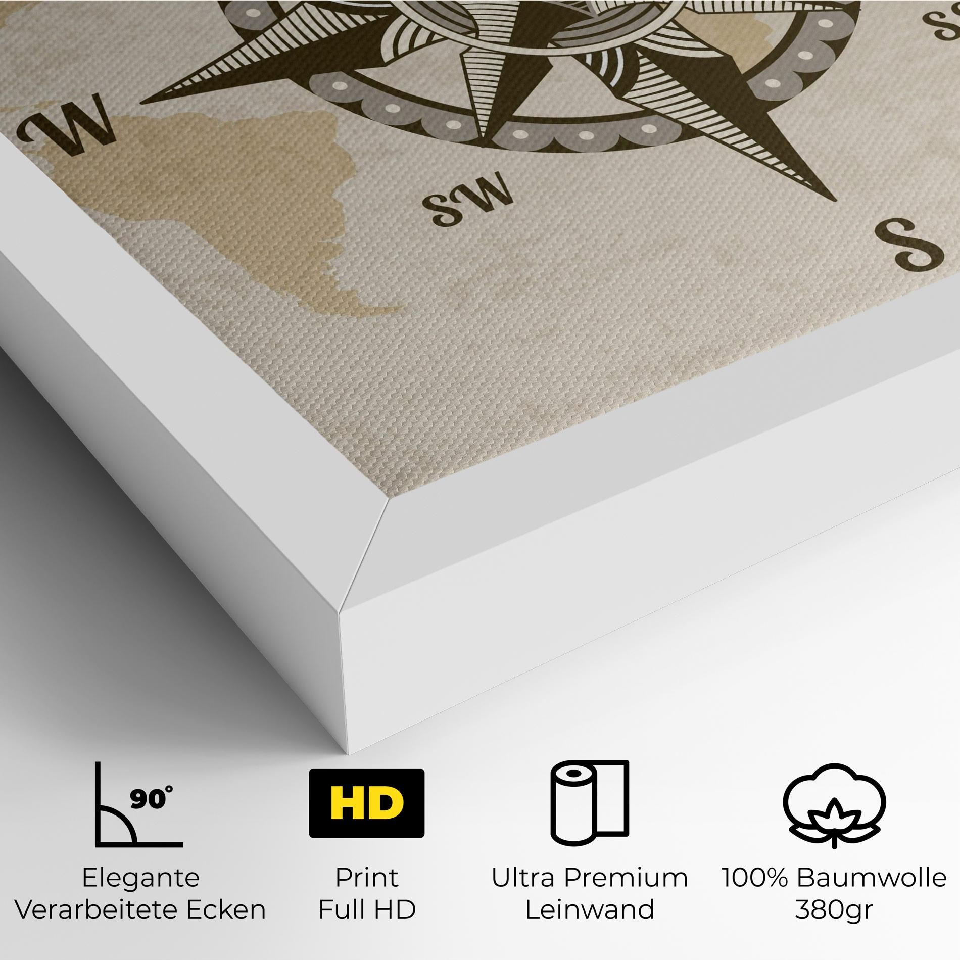 Nautical Compass mockup 4