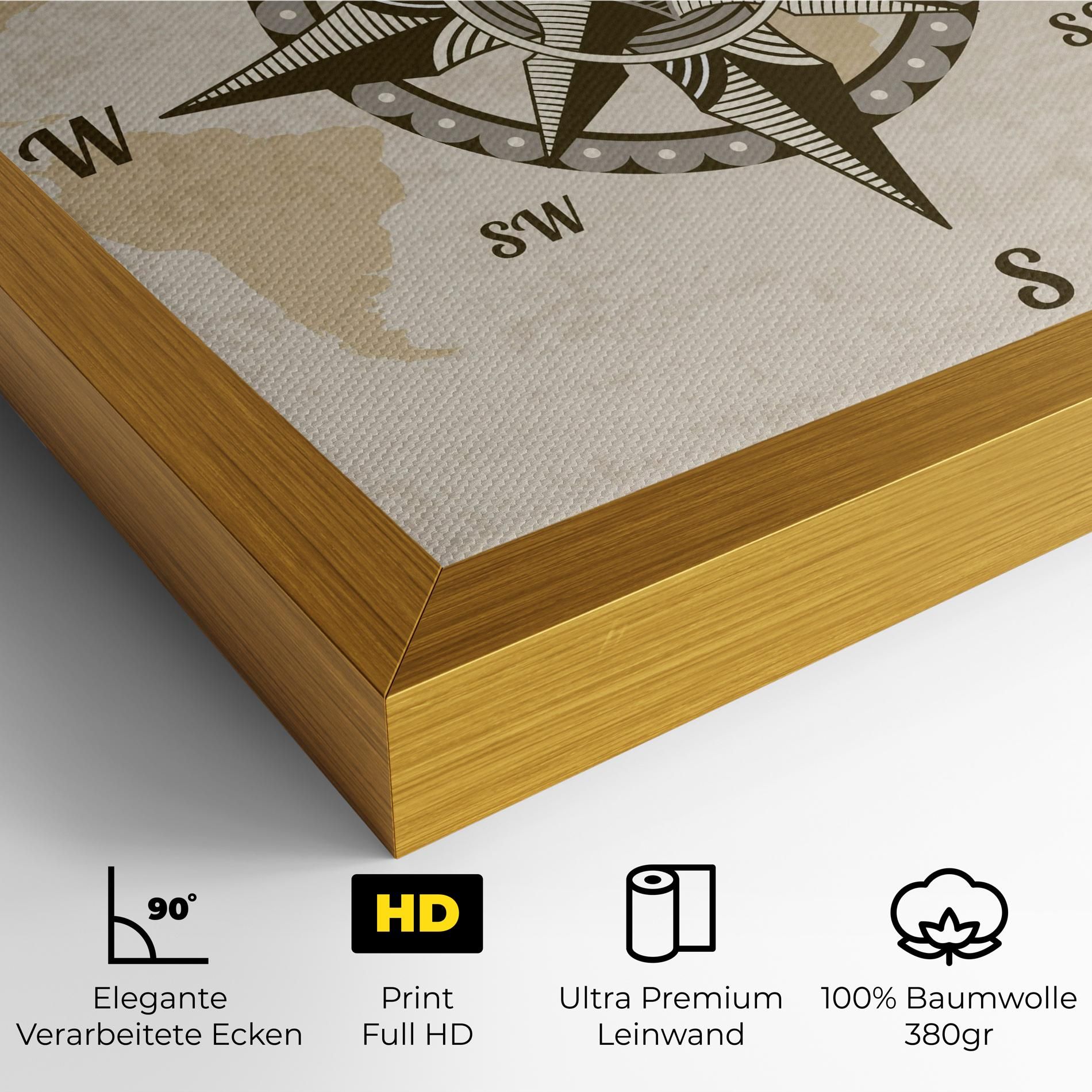 Nautical Compass mockup 4