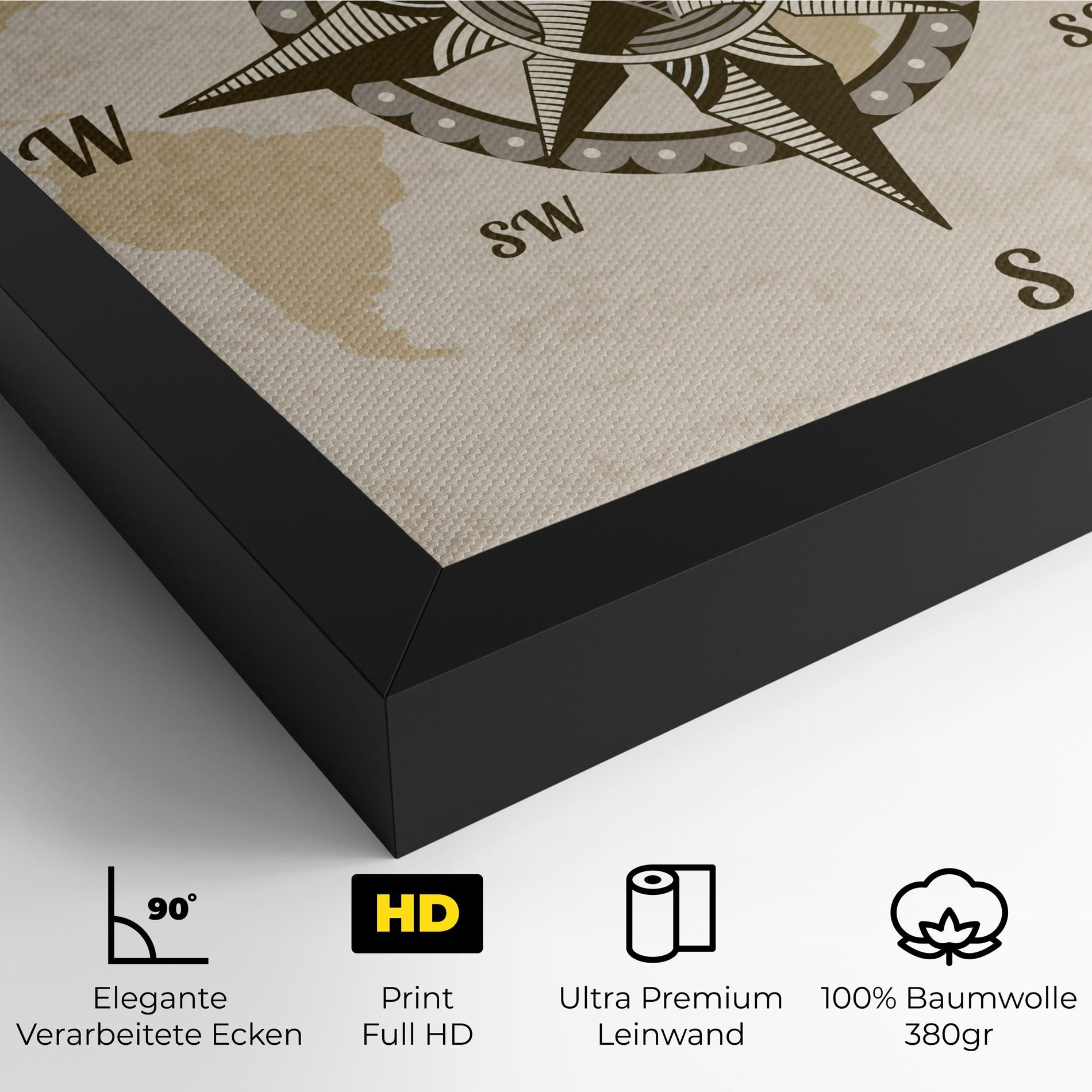 Nautical Compass mockup 4