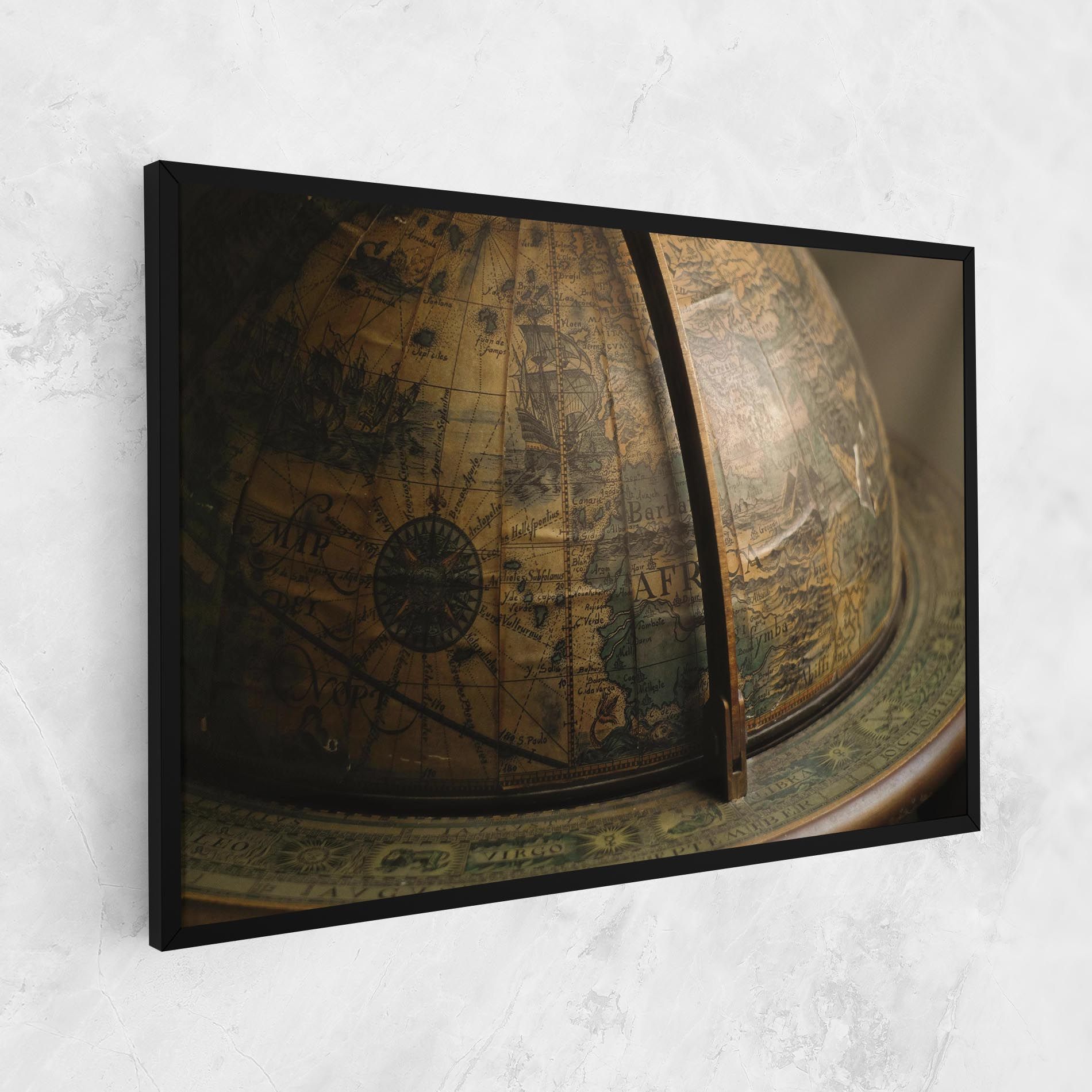 Globe Map mockup 1