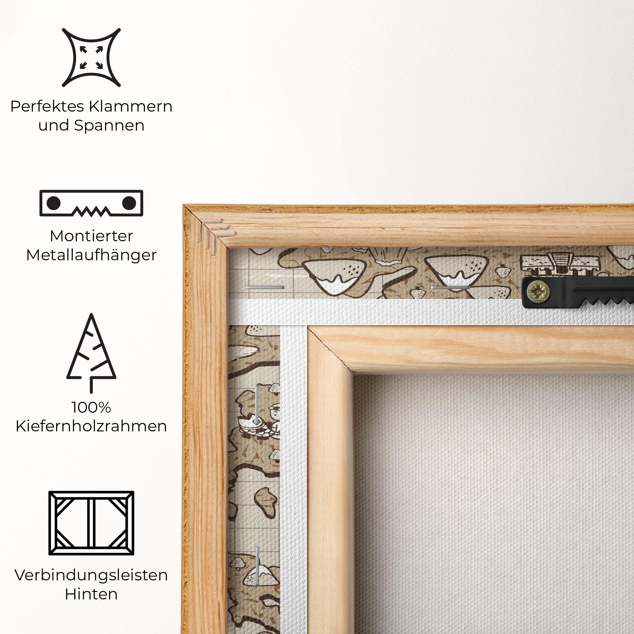 Leinwandbild Hong Kong mockup 5