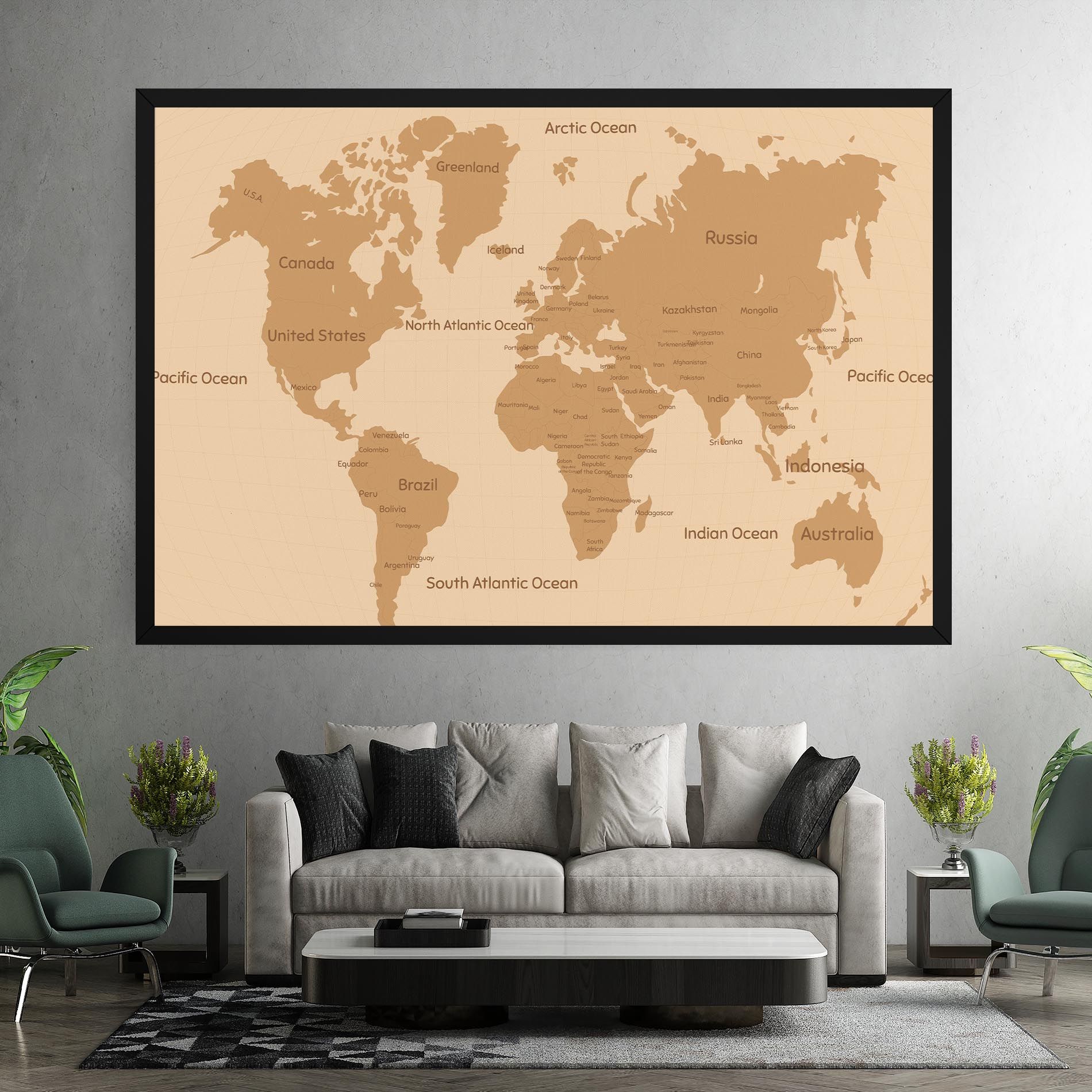 Ocean Old Map mockup 7