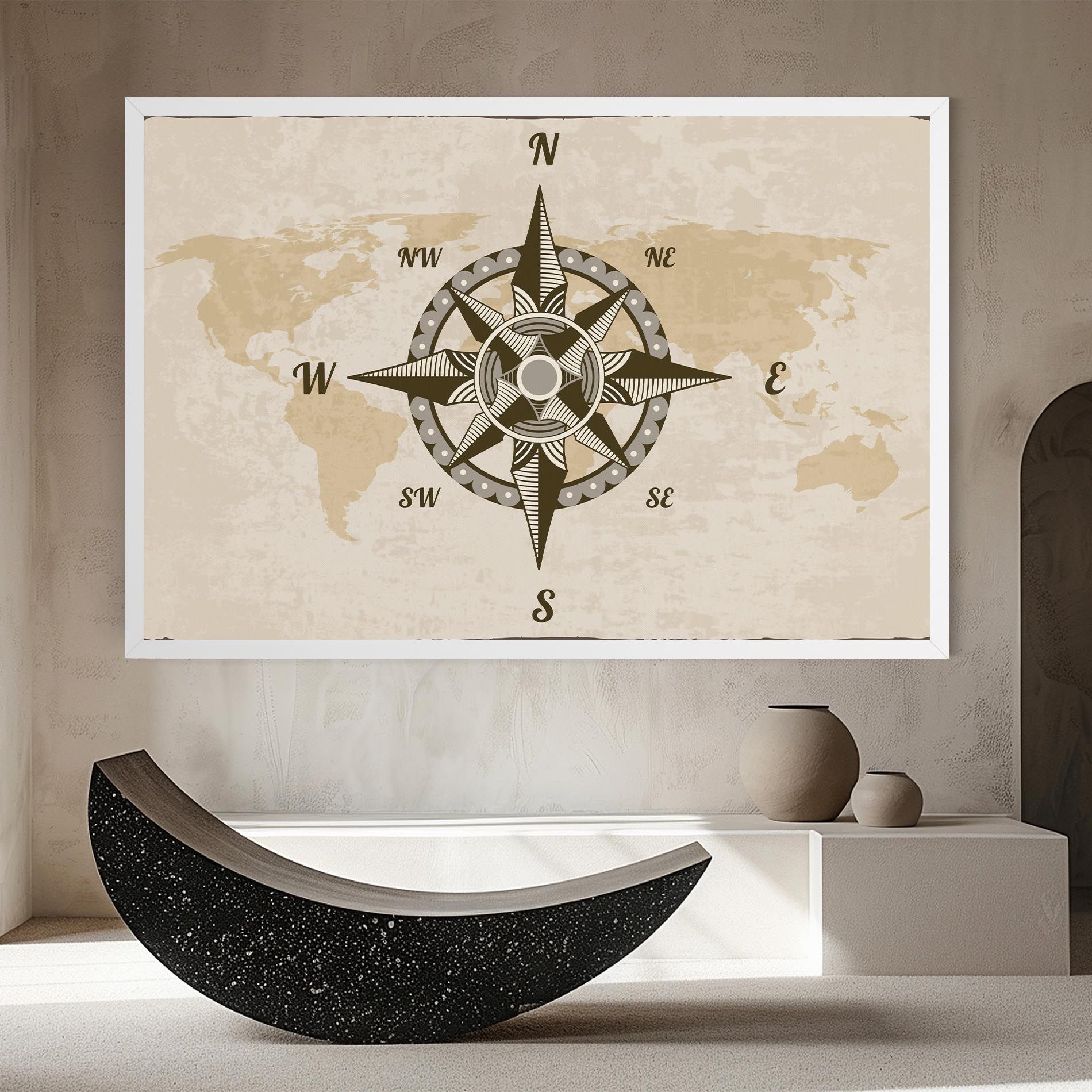 Nautical Compass mockup 8