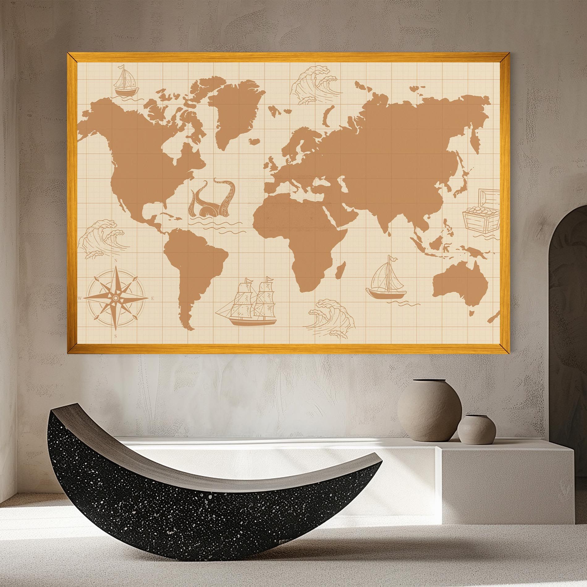 Light Cream Map mockup 8