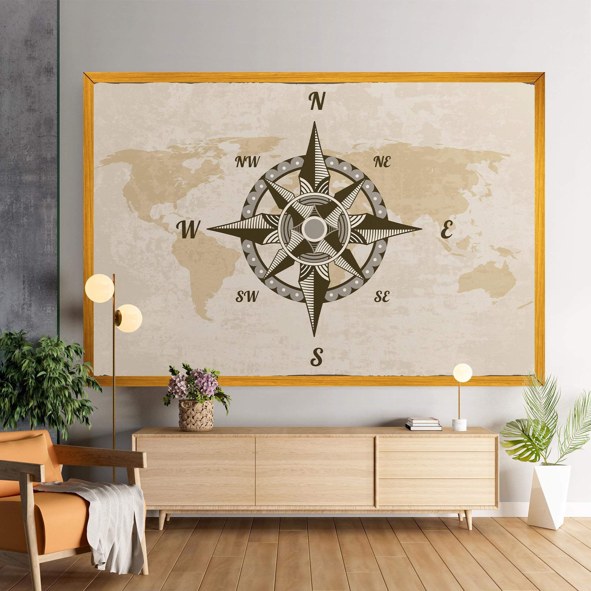 Nautical Compass mockup 9