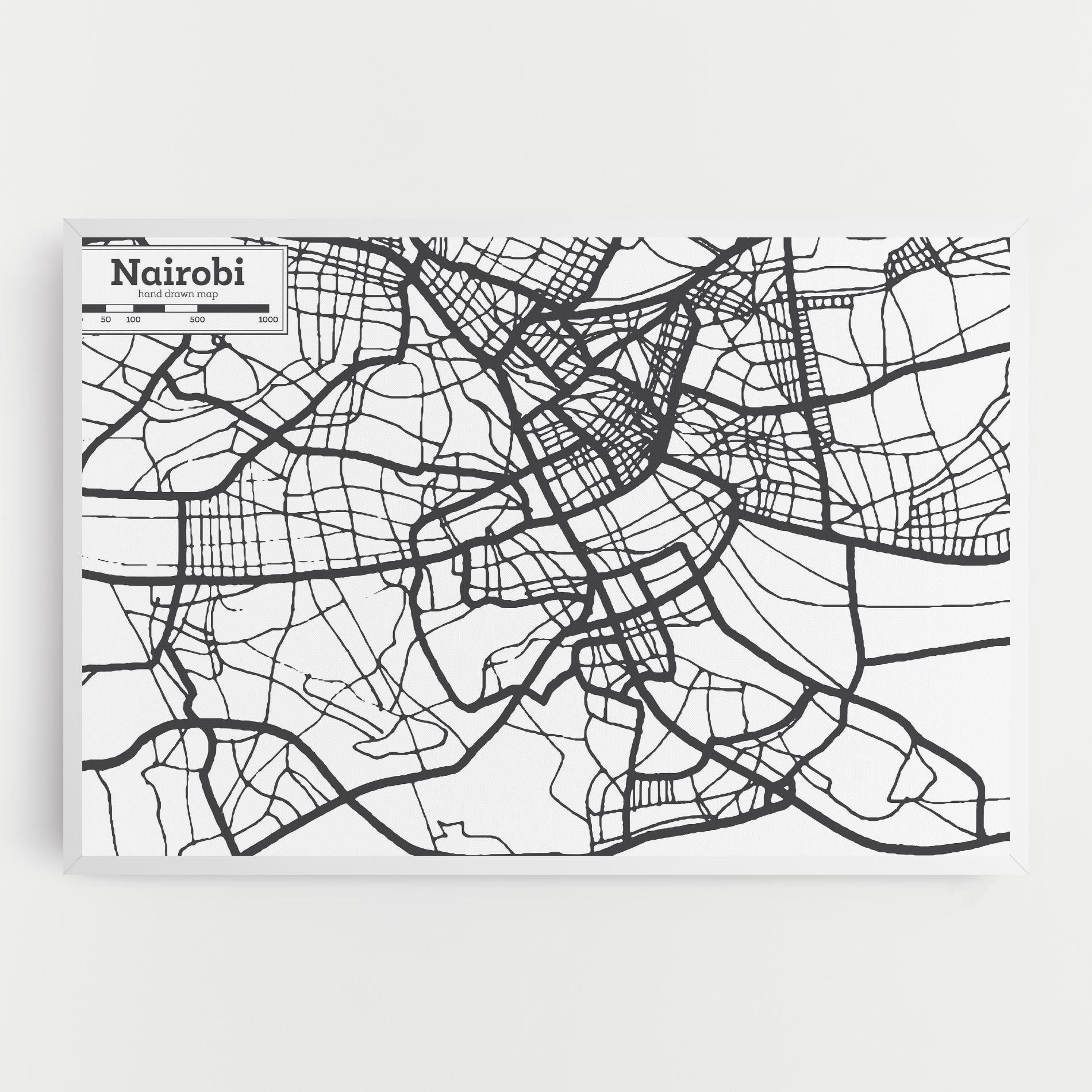Nairobi Map mockup 0