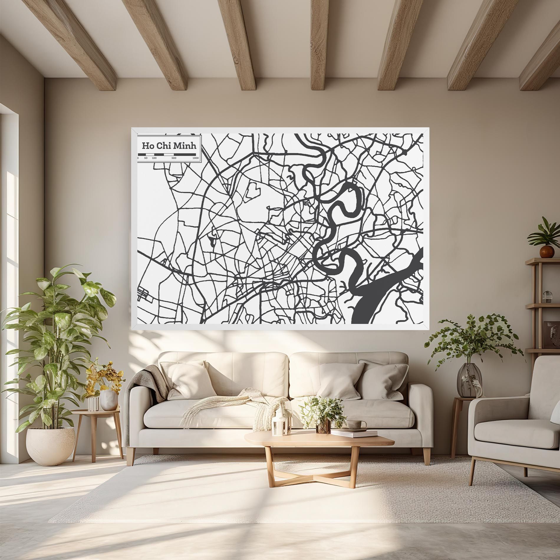 Ho Chi Minh Map mockup 6