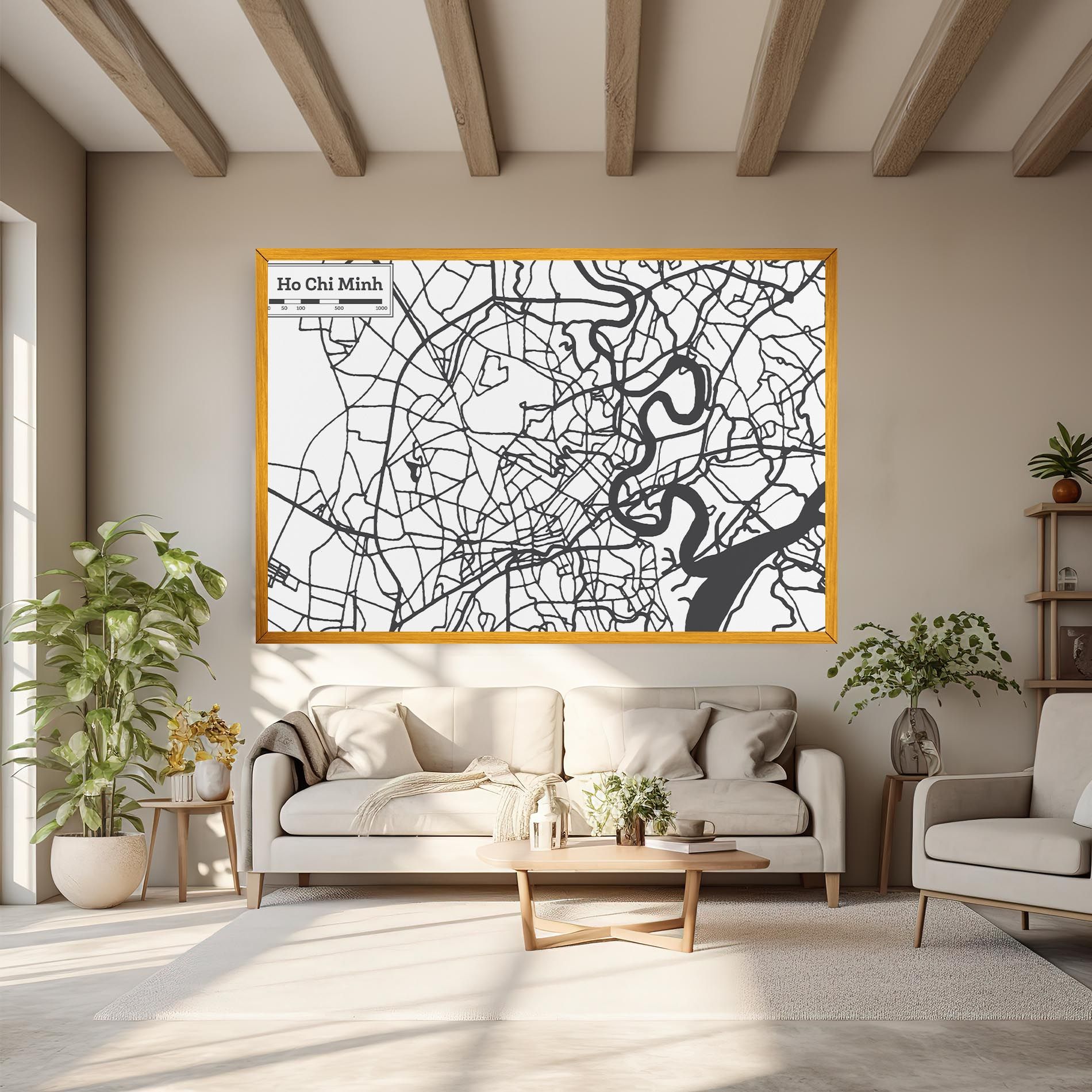 Ho Chi Minh Map mockup 6