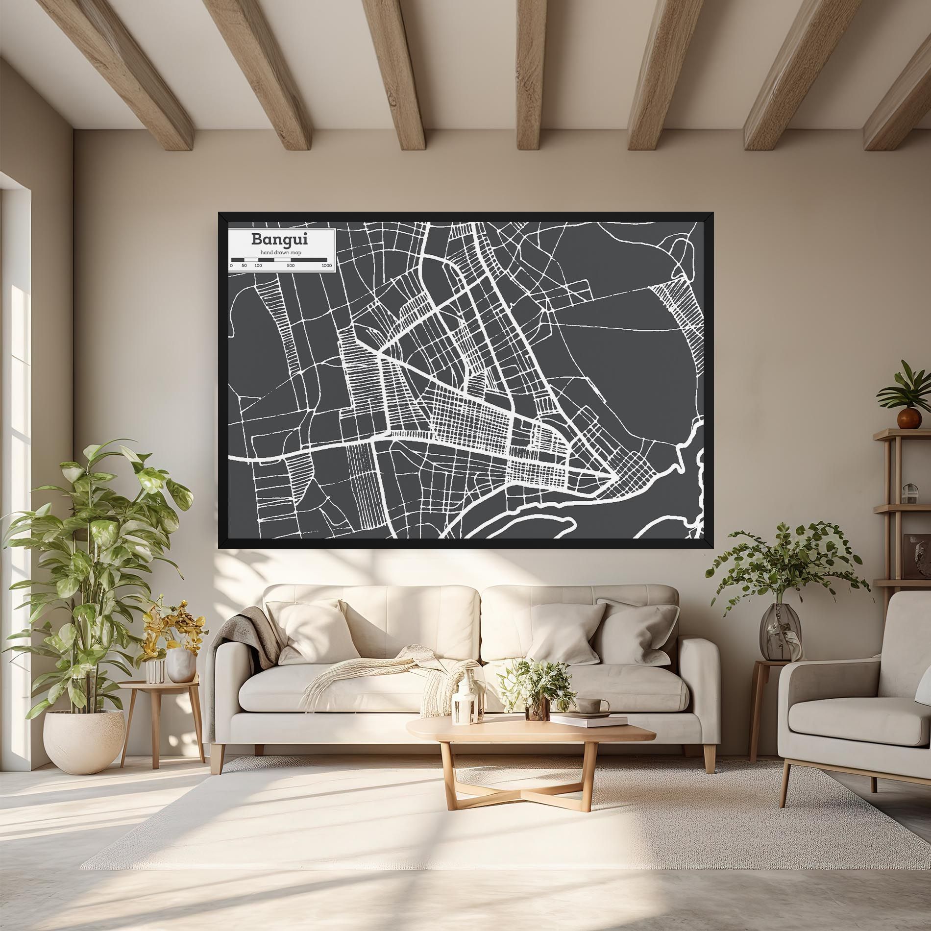 Bangui Map mockup 6