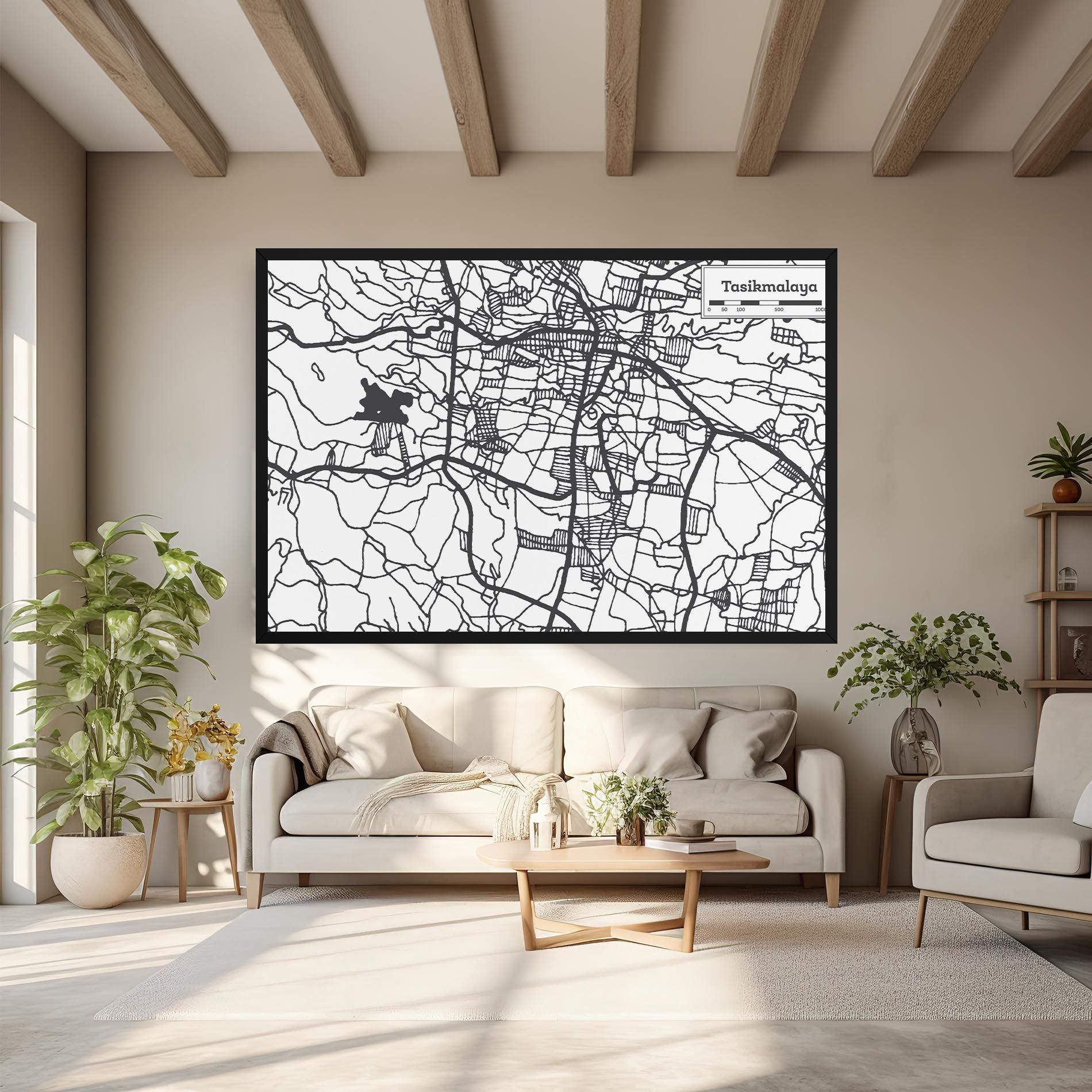 Tasikmalaya Map mockup 6