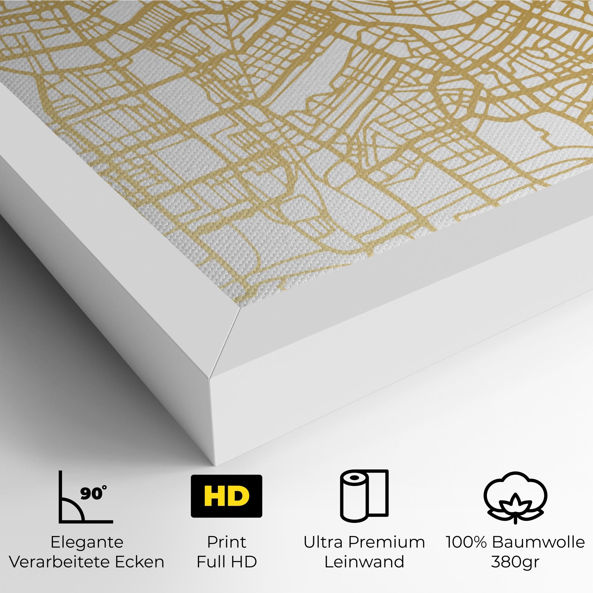 Amsterdam Gold Map mockup 4