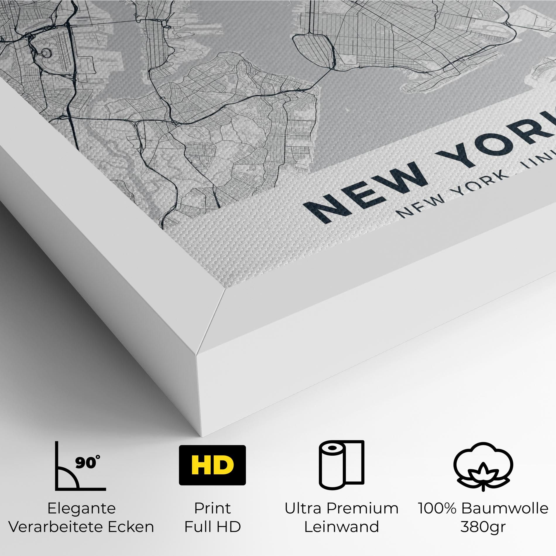 New York Map mockup 4