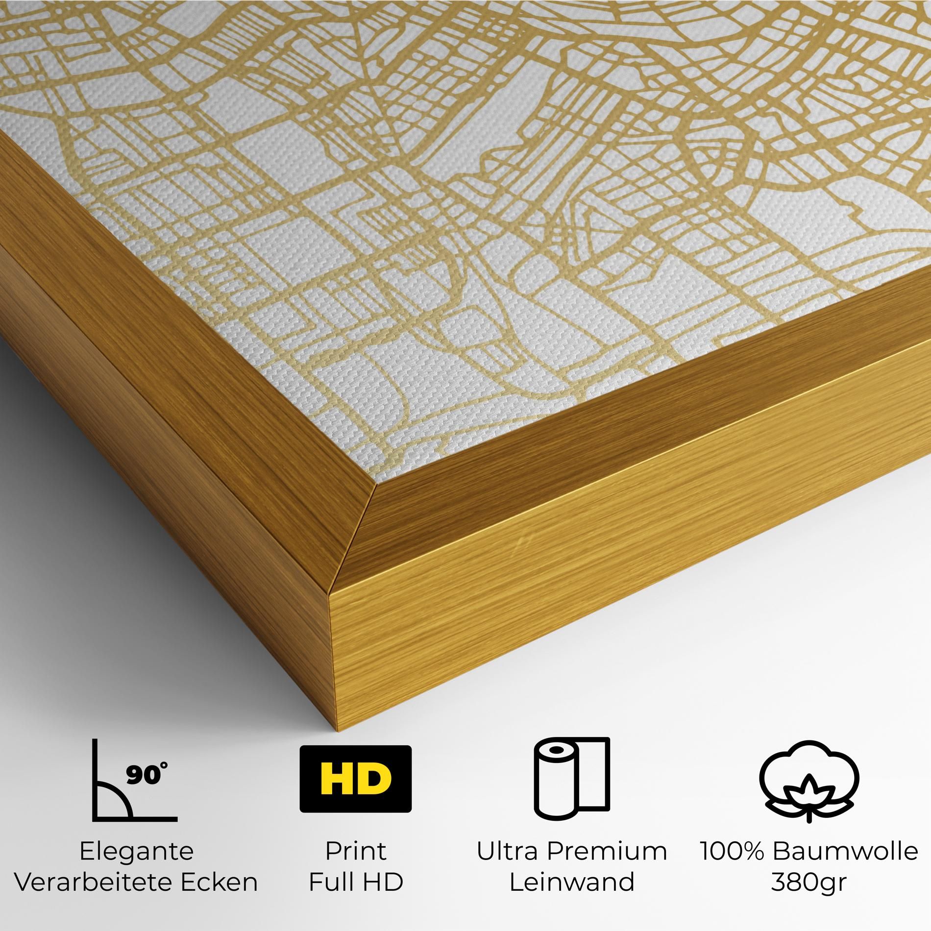 Amsterdam Gold Map mockup 4