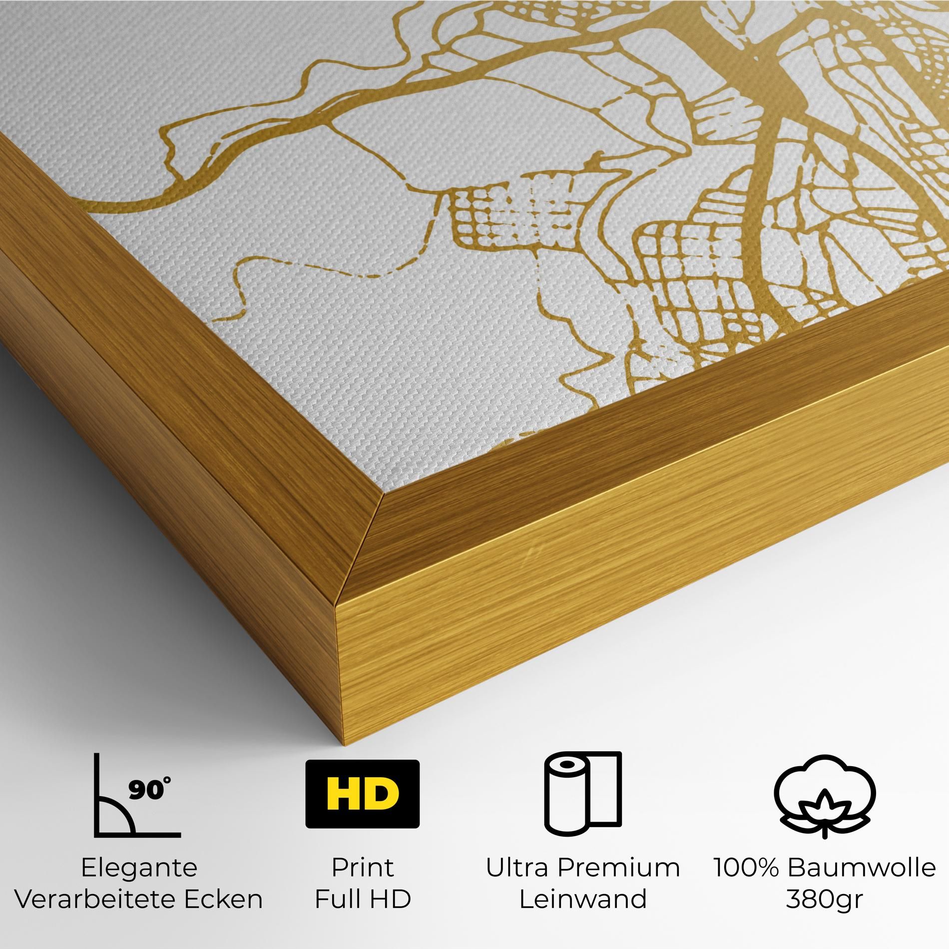 Las Palmas Gold Map mockup 4