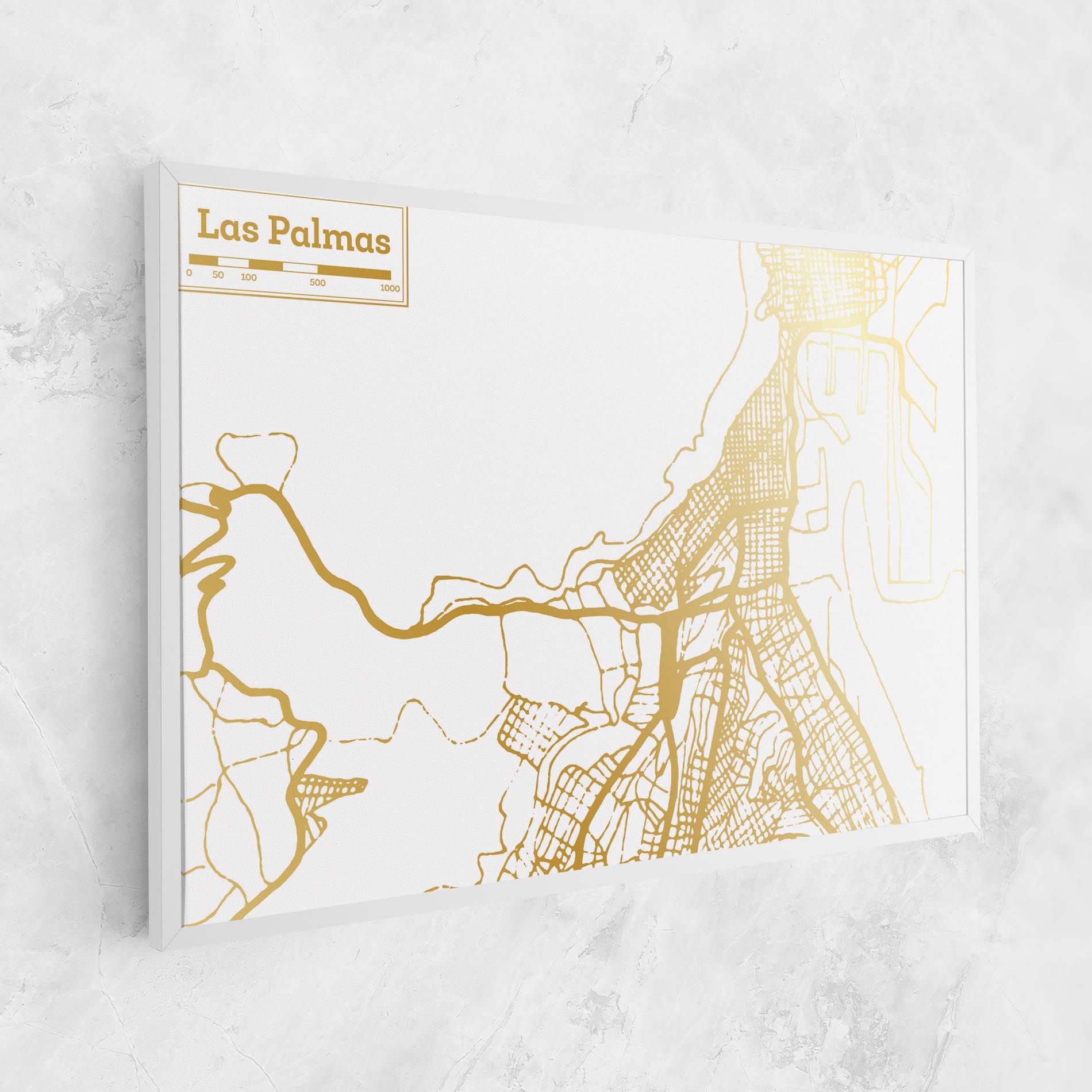 Las Palmas Gold Map mockup 1