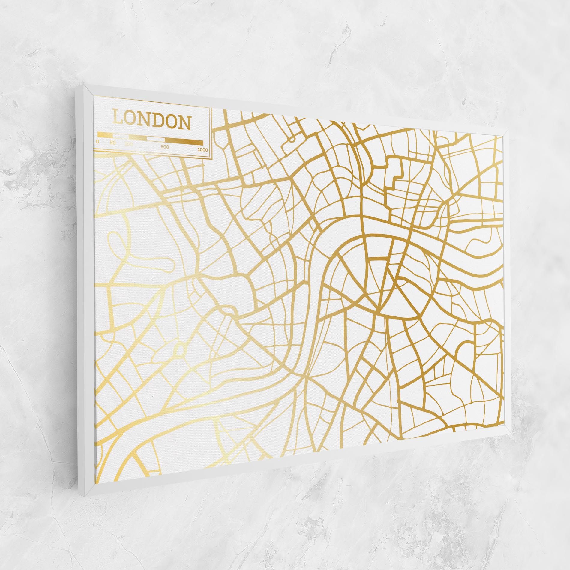 London Gold Map mockup 1
