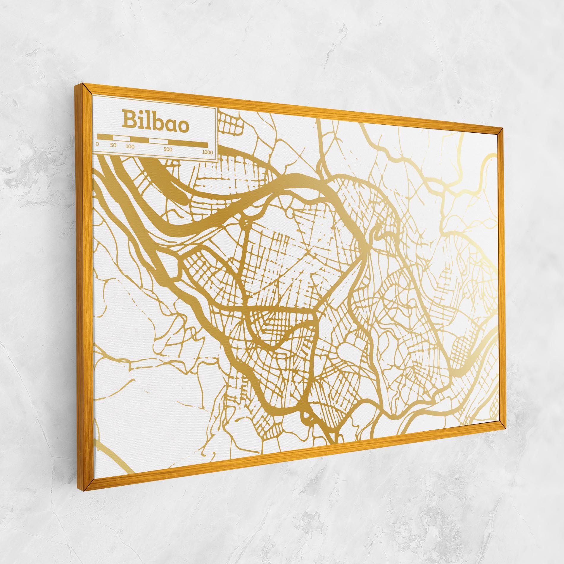 Bilbao Gold Map mockup 1