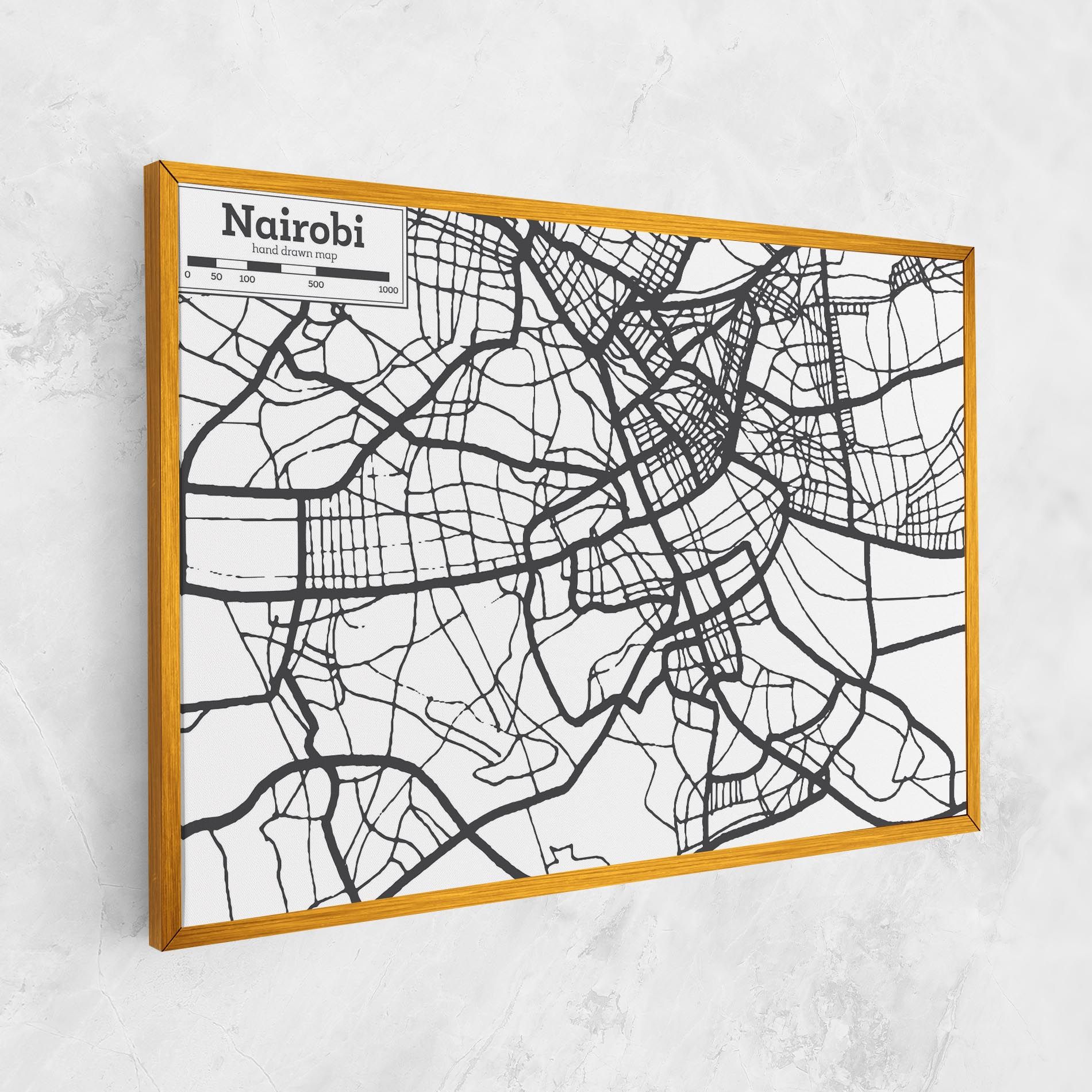 Nairobi Map mockup 1
