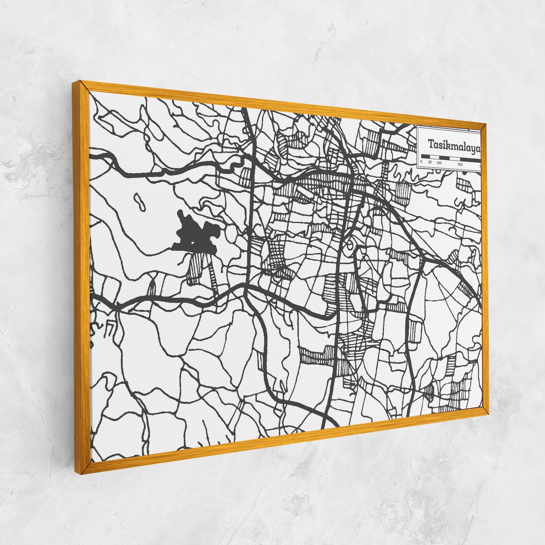 Tasikmalaya Map mockup 1