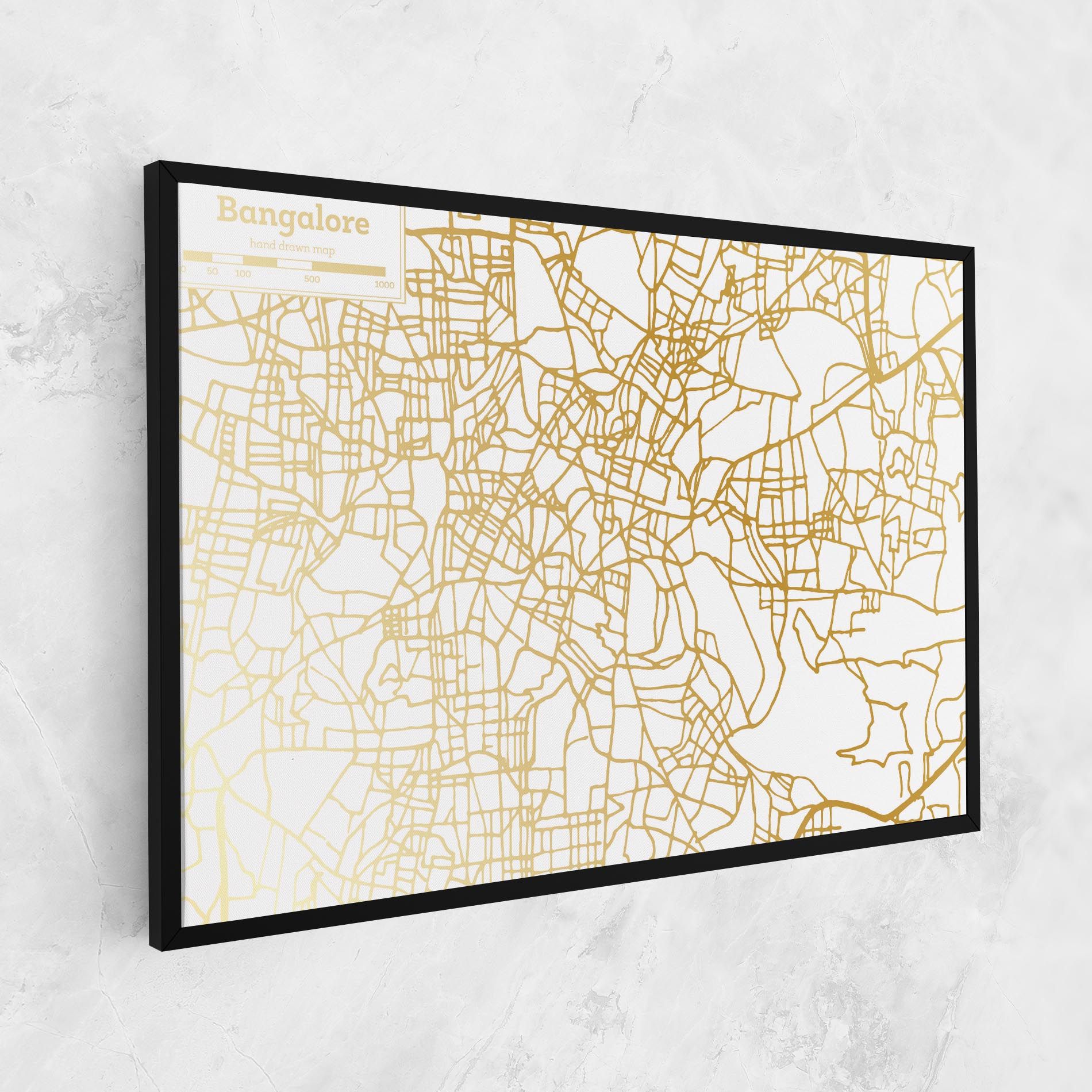 Bangalore Map mockup 1