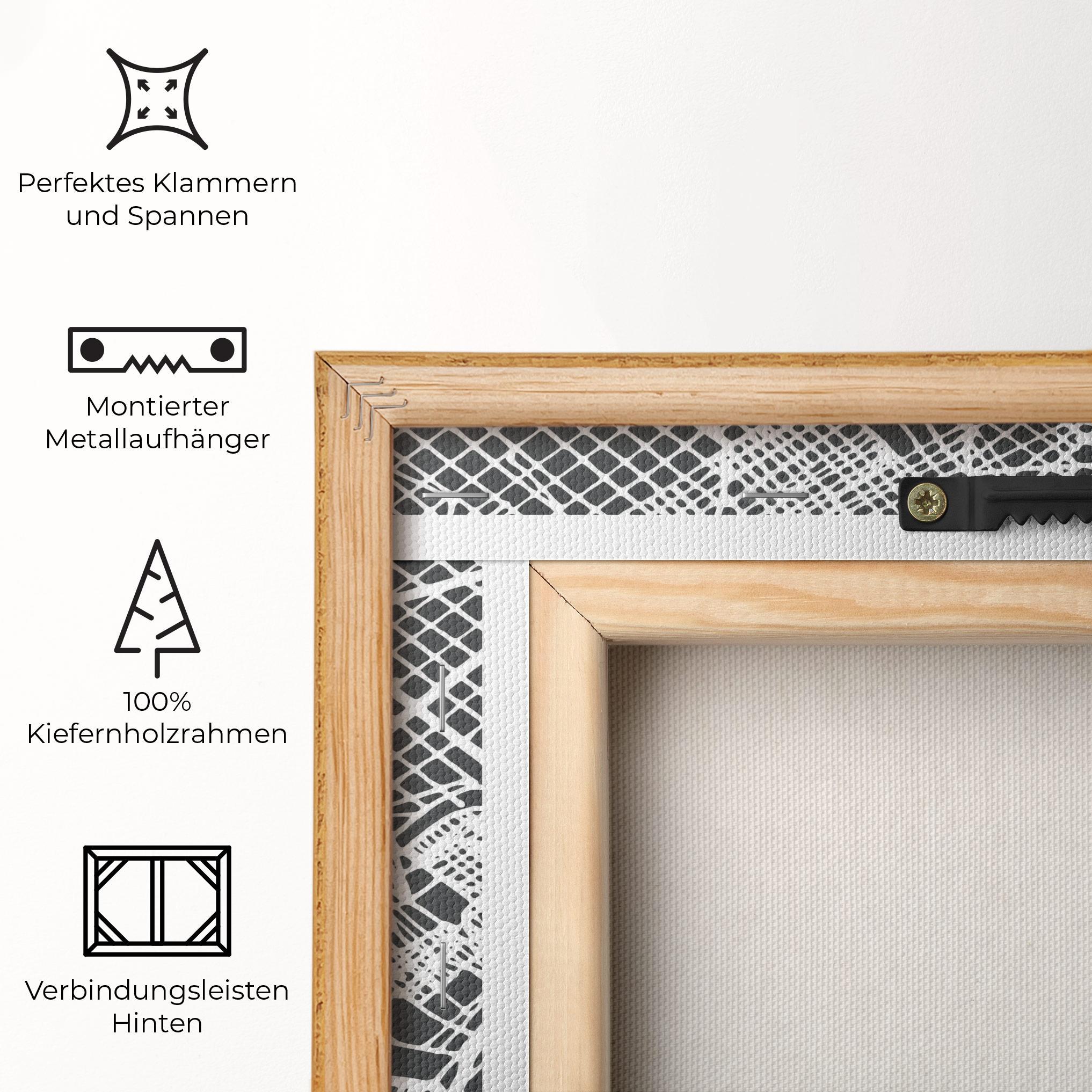 Leinwandbild Barcelona Map mockup 5