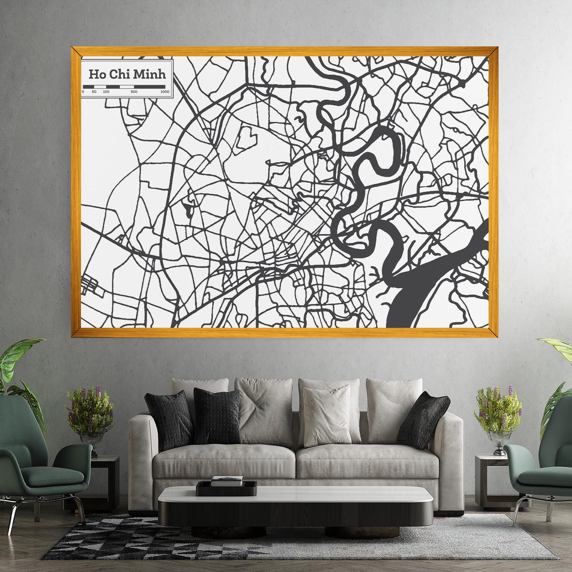 Ho Chi Minh Map mockup 7
