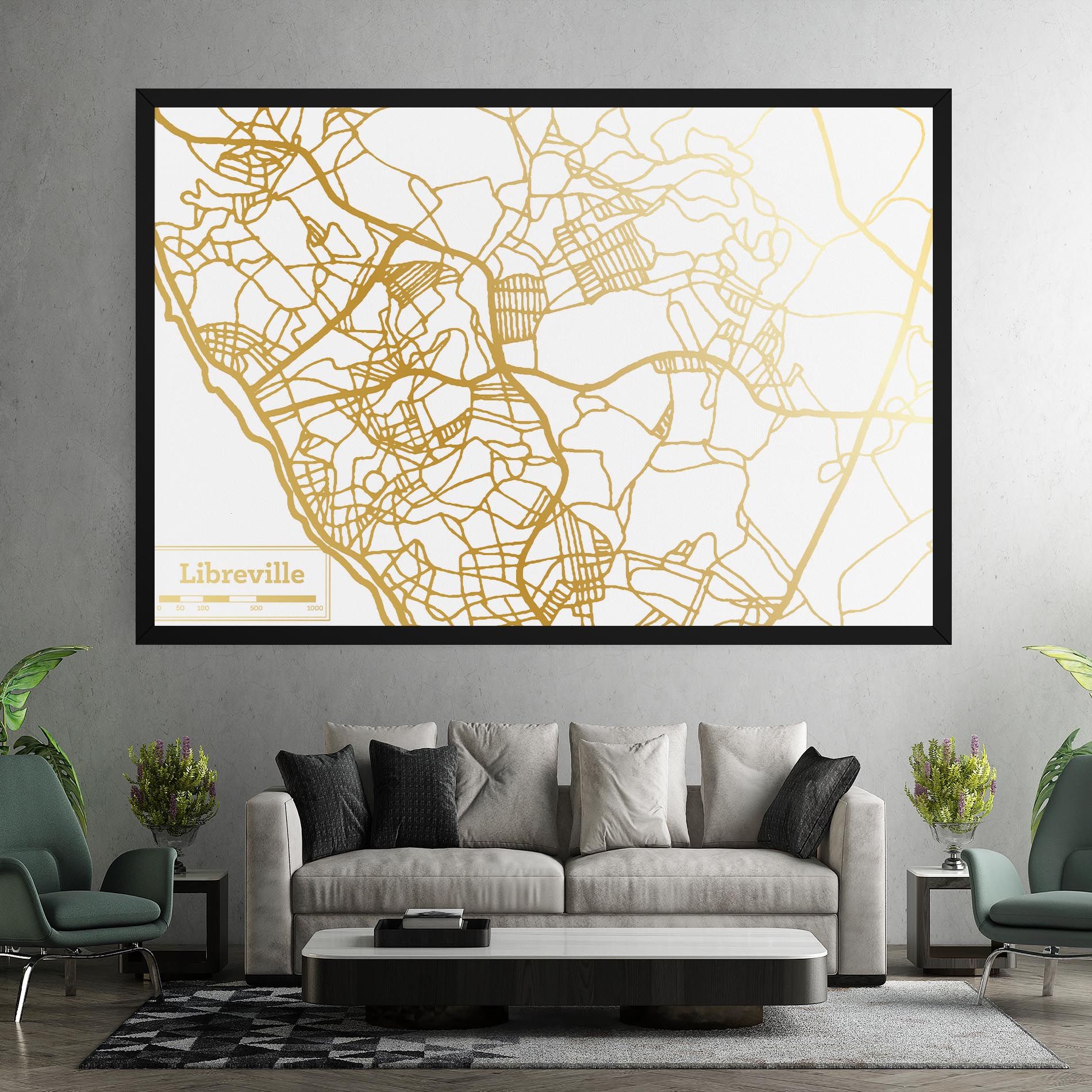 Libreville Gold Map mockup 7