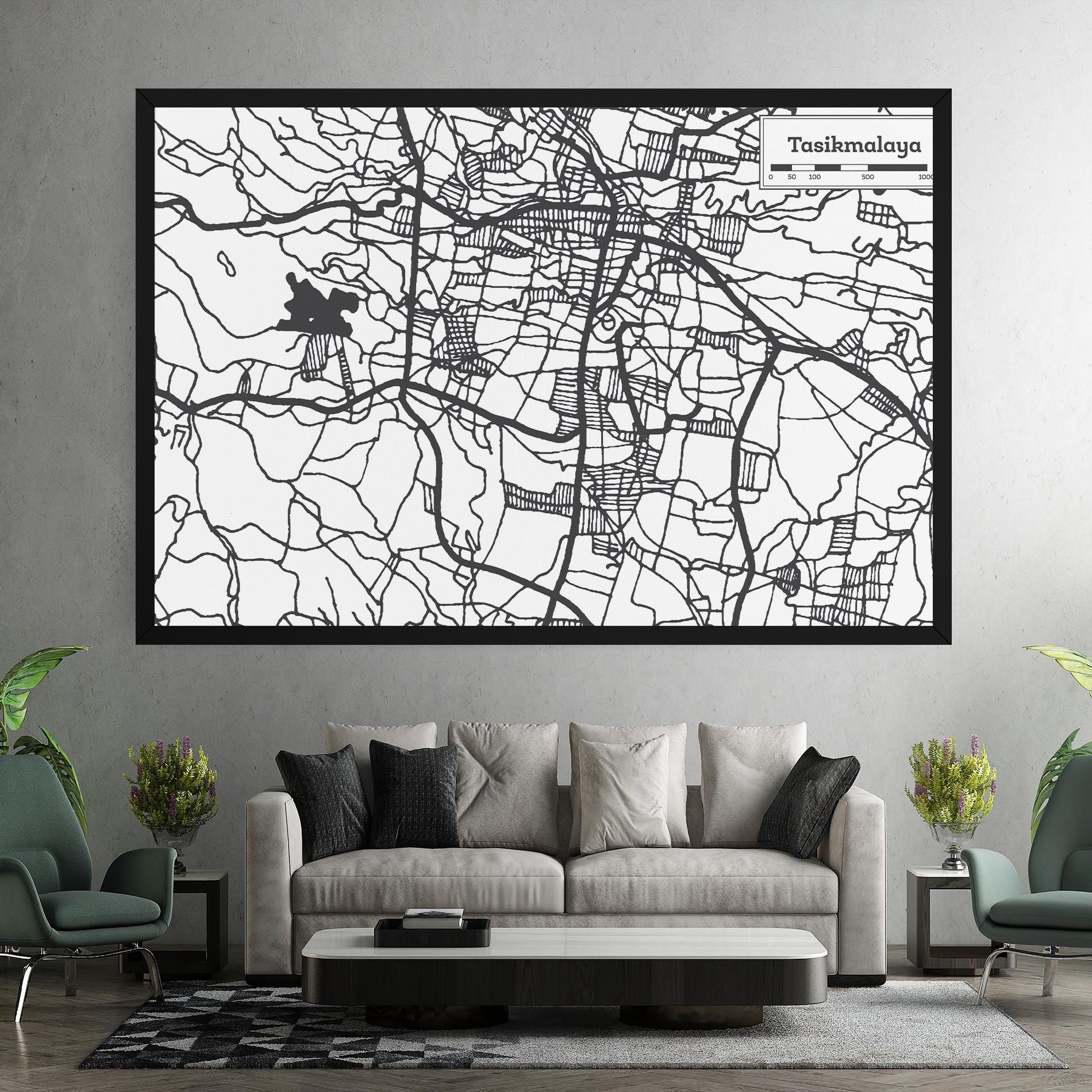 Tasikmalaya Map mockup 7