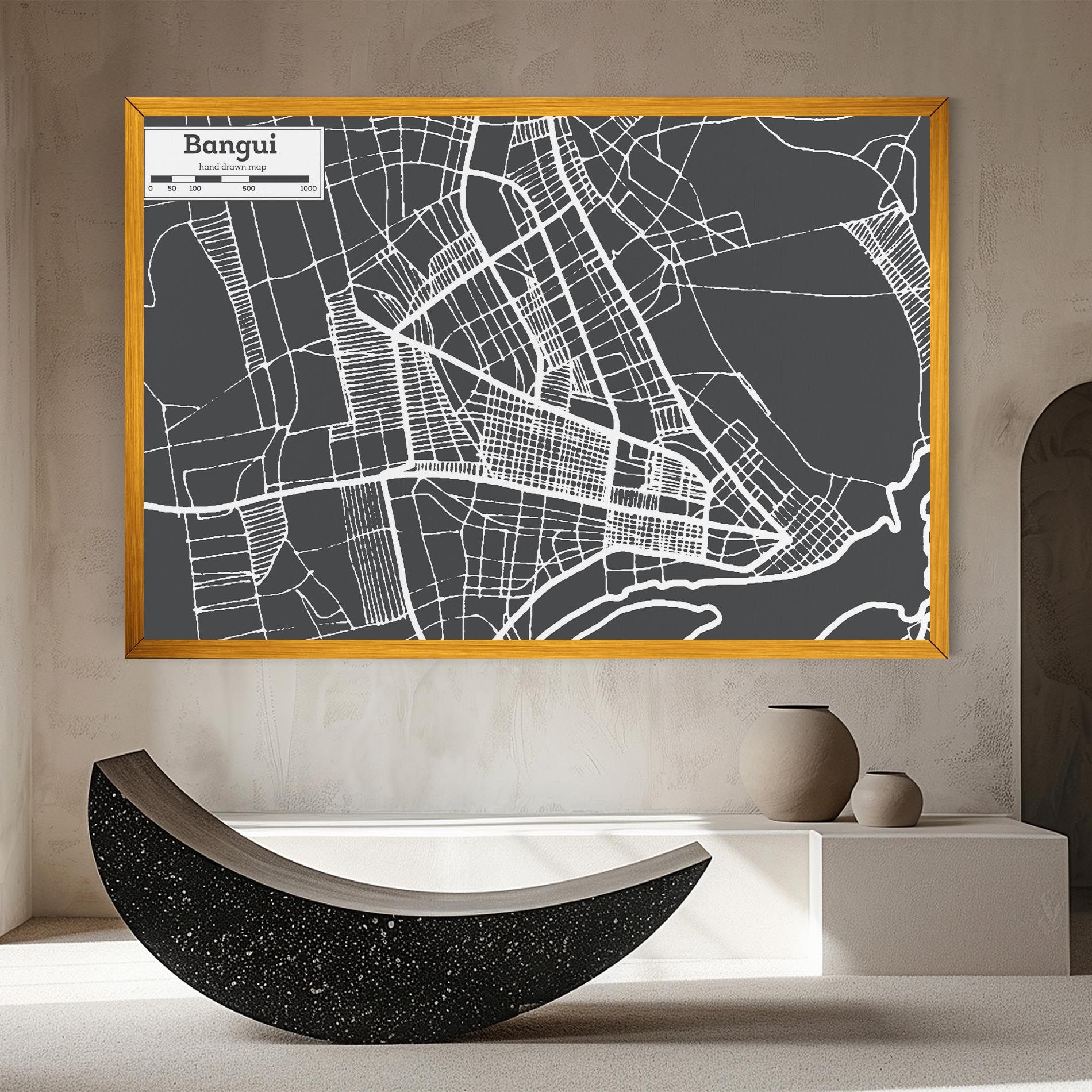 Bangui Map mockup 8
