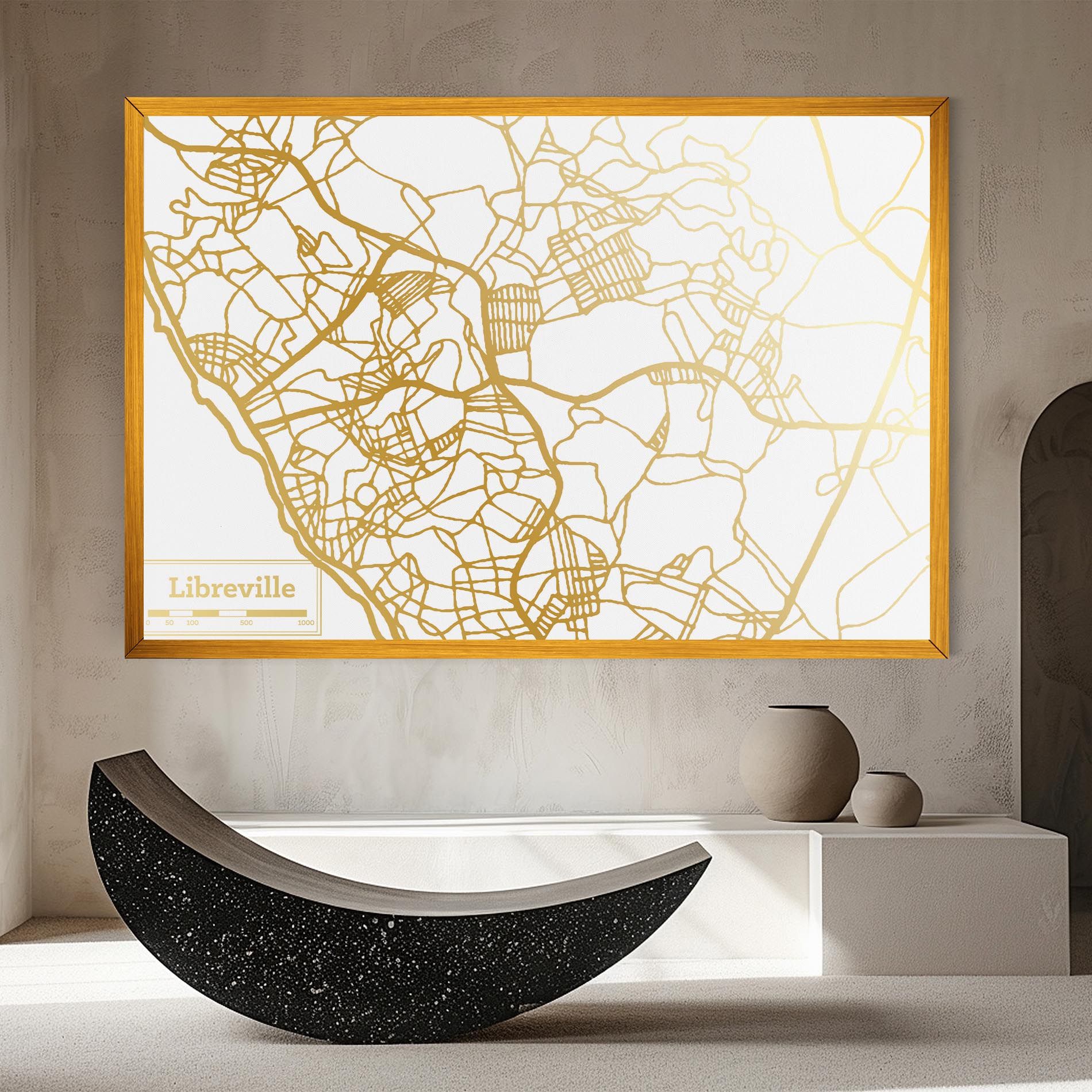 Libreville Gold Map mockup 8
