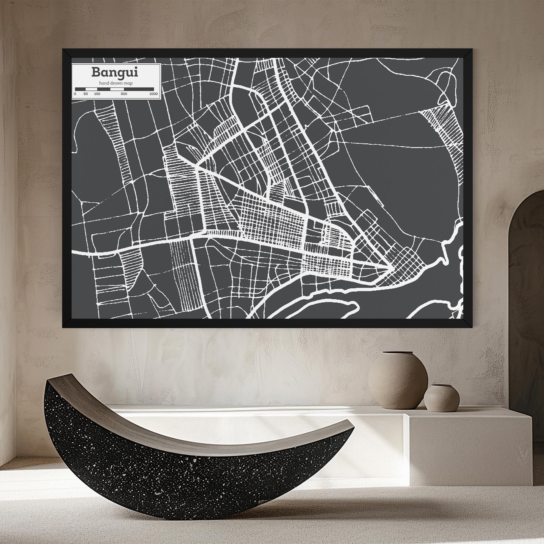 Bangui Map mockup 8