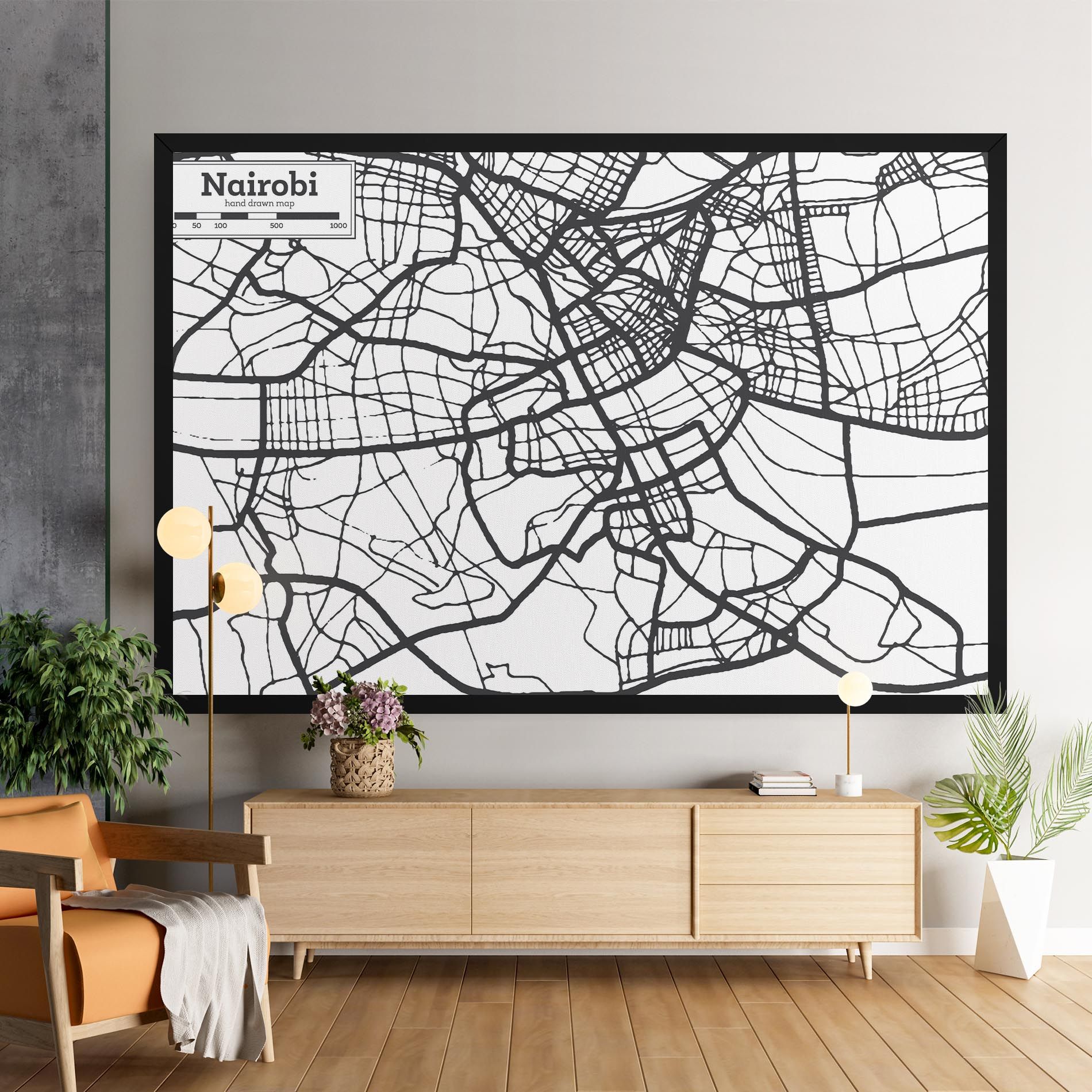 Nairobi Map mockup 9