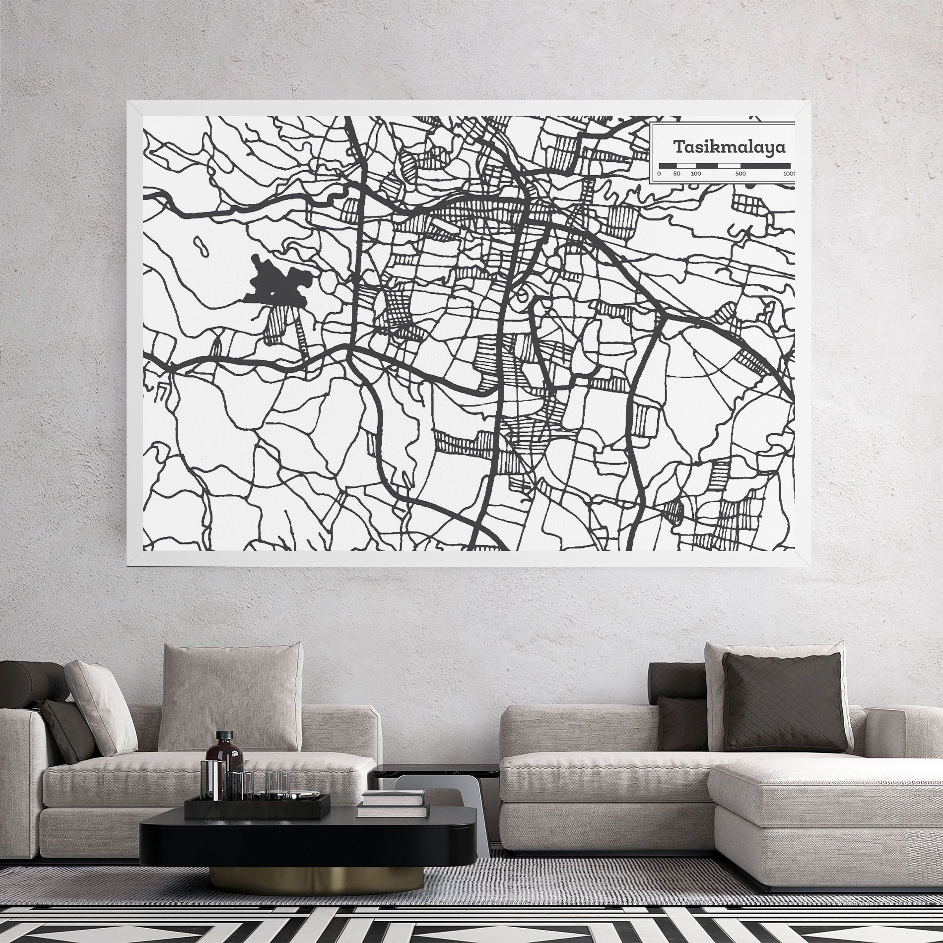 Tasikmalaya Map mockup 2